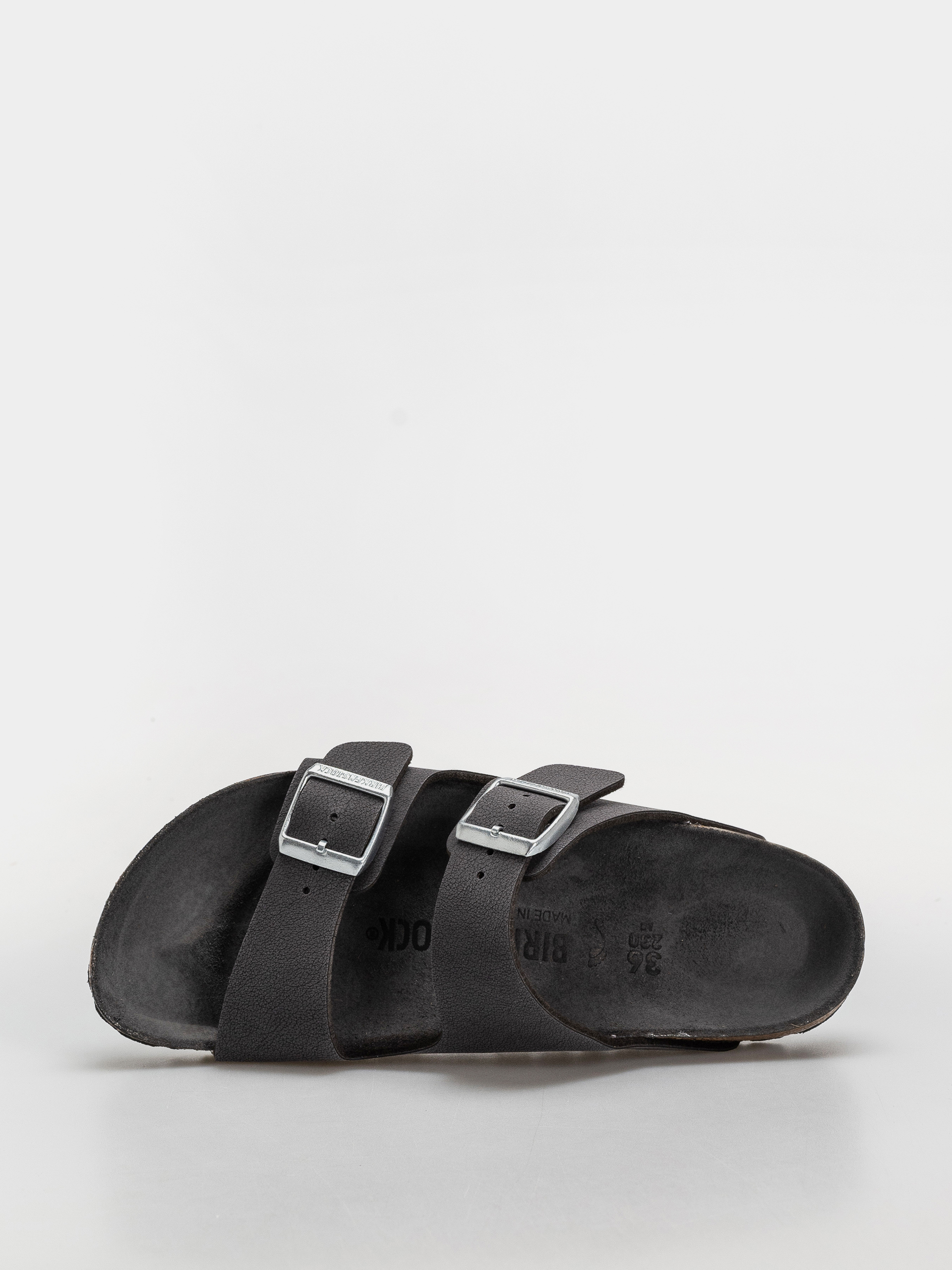 Šľapky Birkenstock Arizona Birkibuc Narrow Wmn (velvet gray)