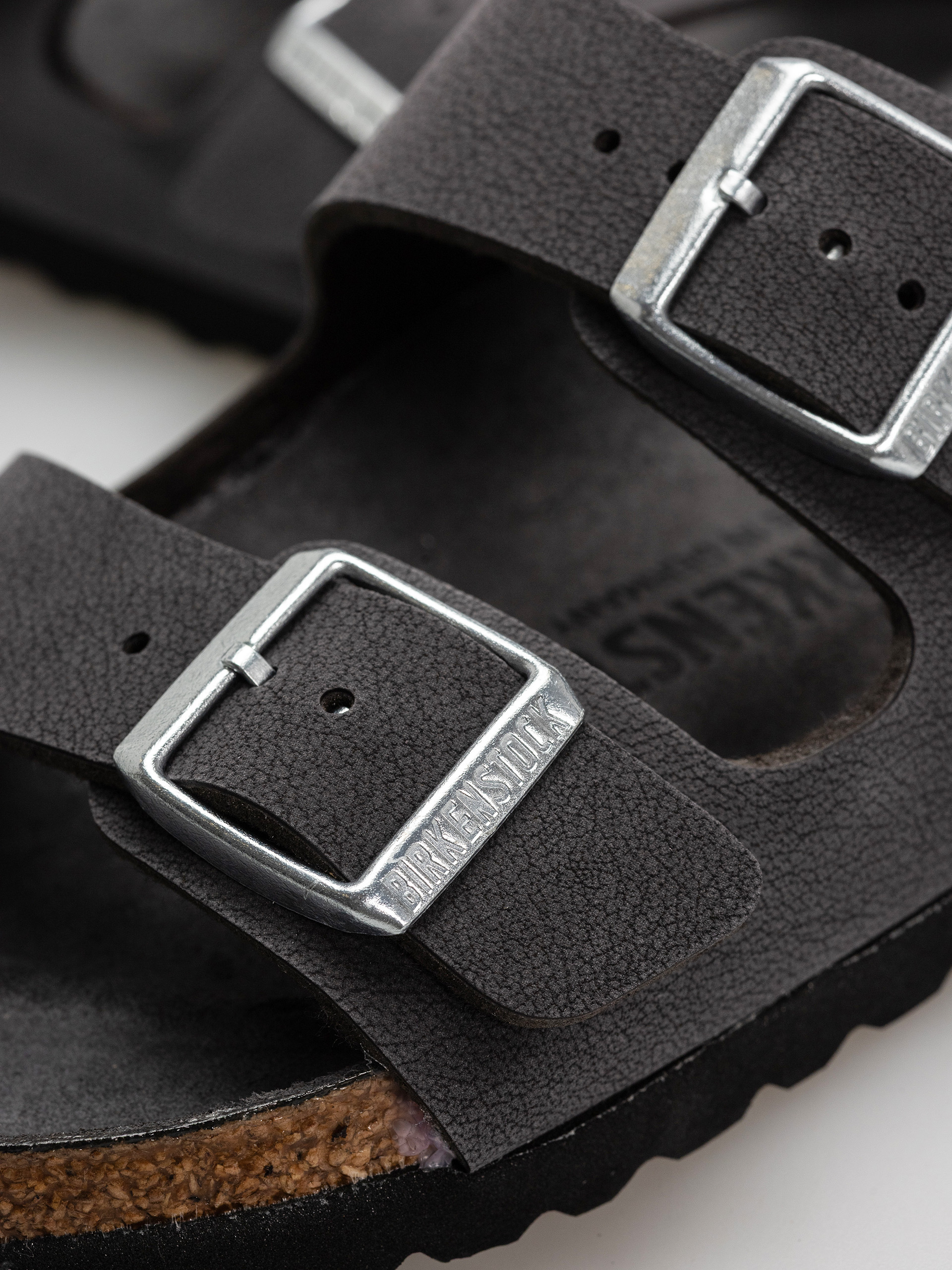 Šľapky Birkenstock Arizona Birkibuc Narrow Wmn (velvet gray)