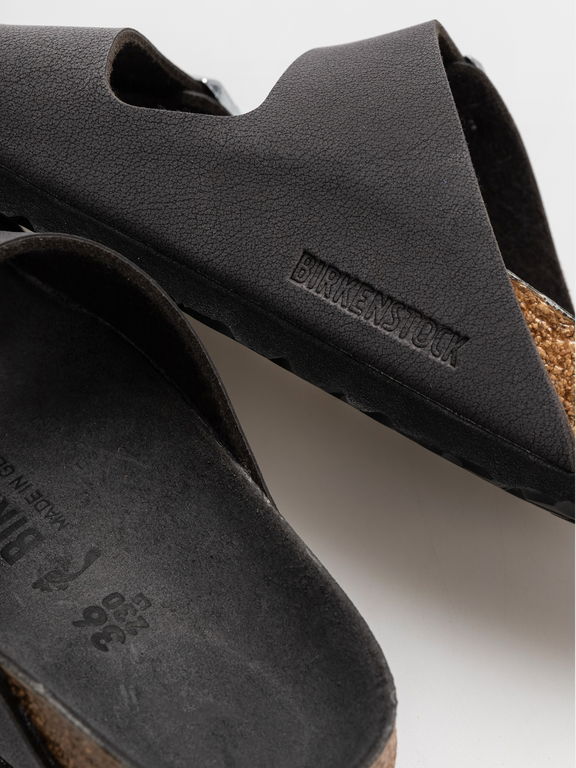 Šľapky Birkenstock Arizona Birkibuc Narrow Wmn (velvet gray)
