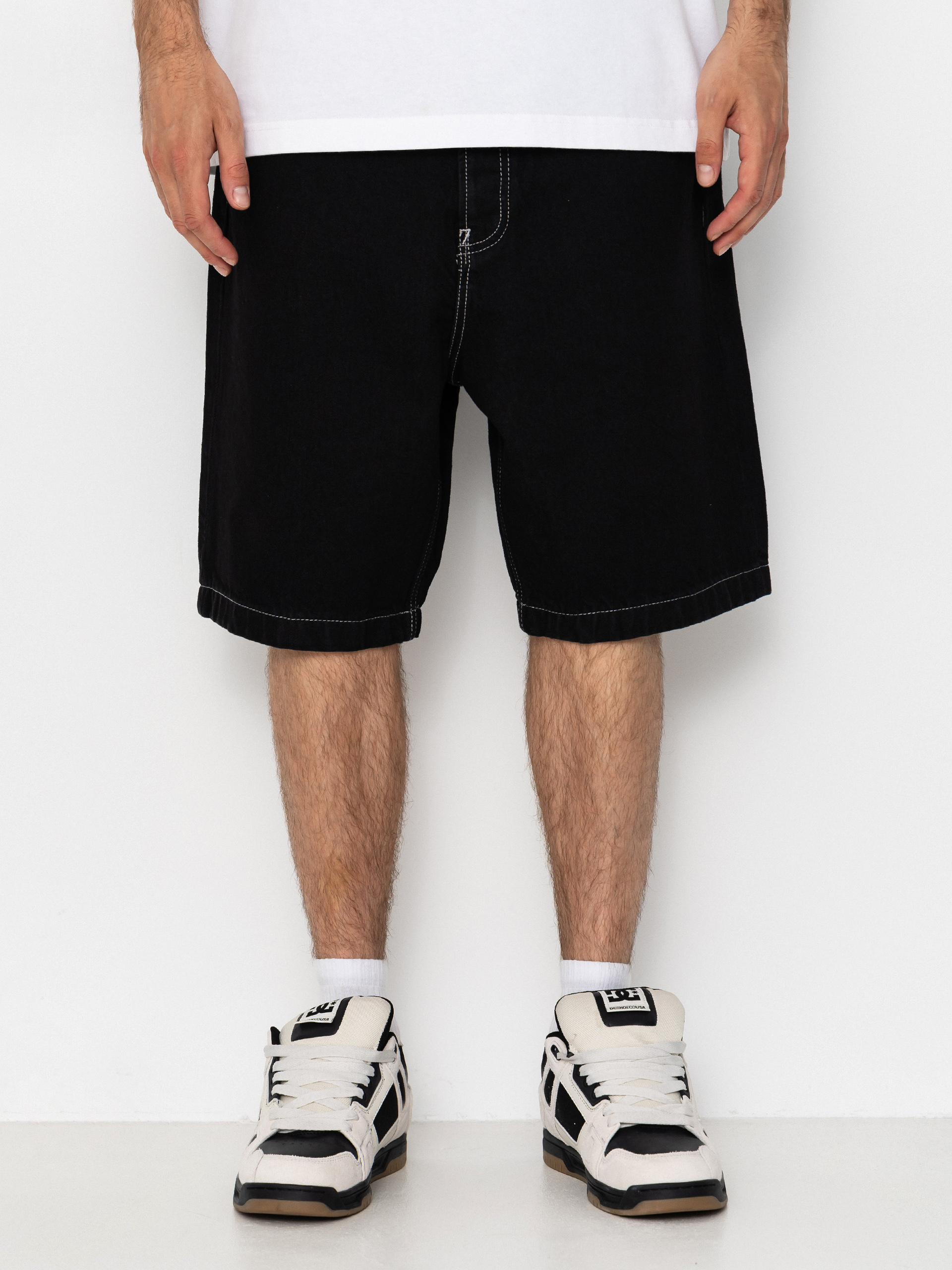 Kraťasy DC Baggy Denim (black tint)