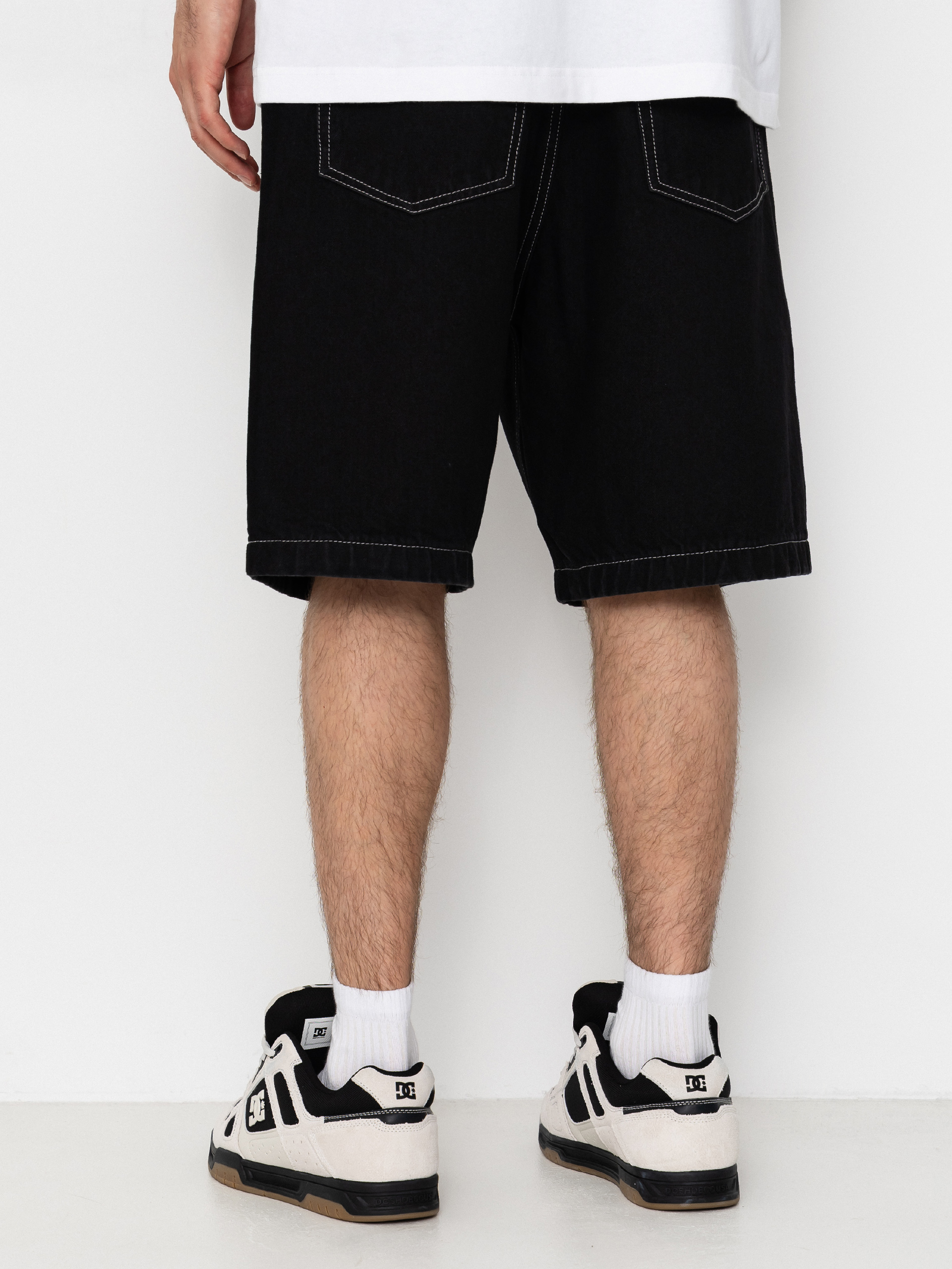 Kraťasy DC Baggy Denim (black tint)