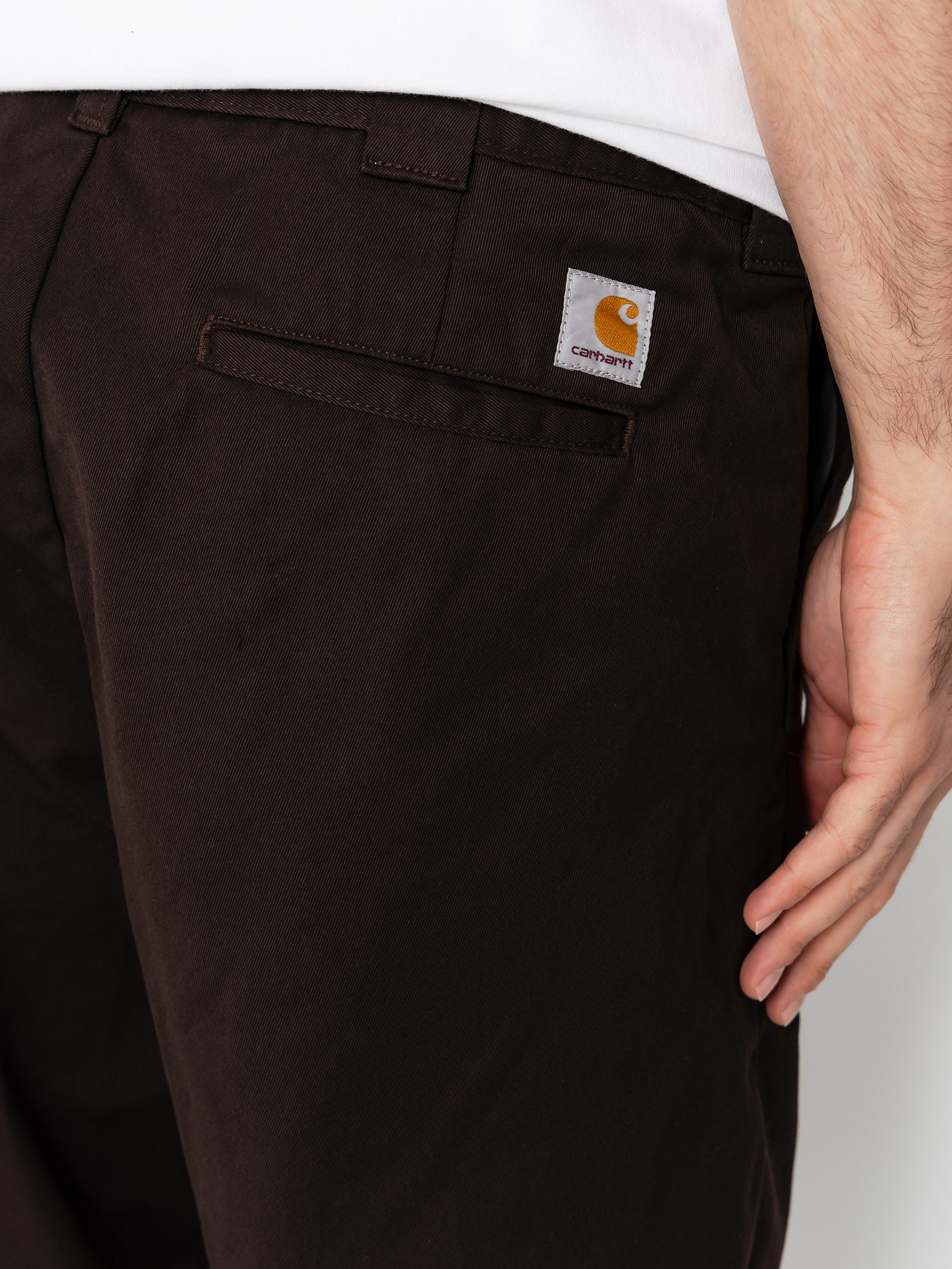 Nohavice Carhartt WIP Master (tobacco)