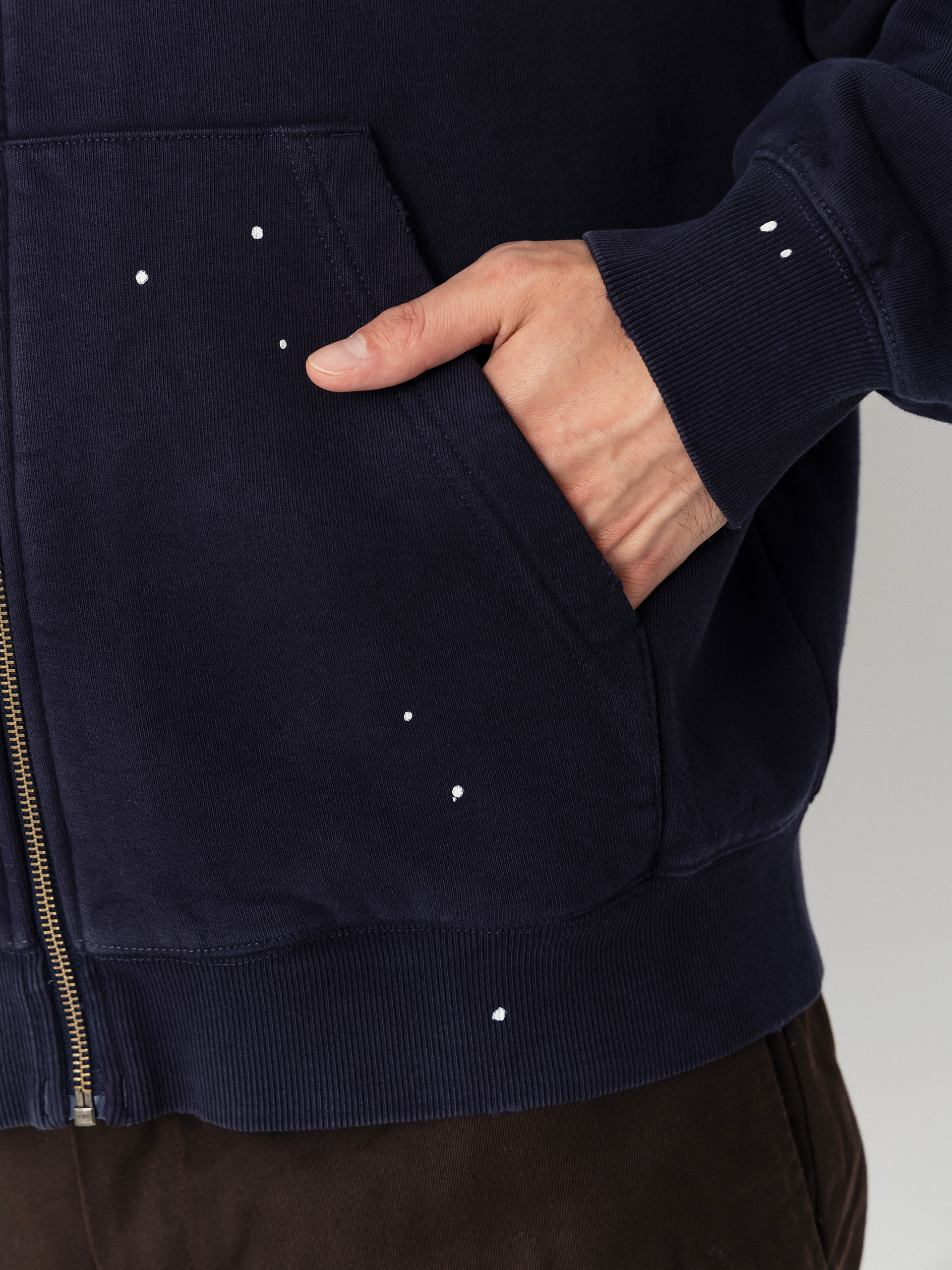 Mikina s kapucňou Carhartt WIP Painter ZHD (dark navy)