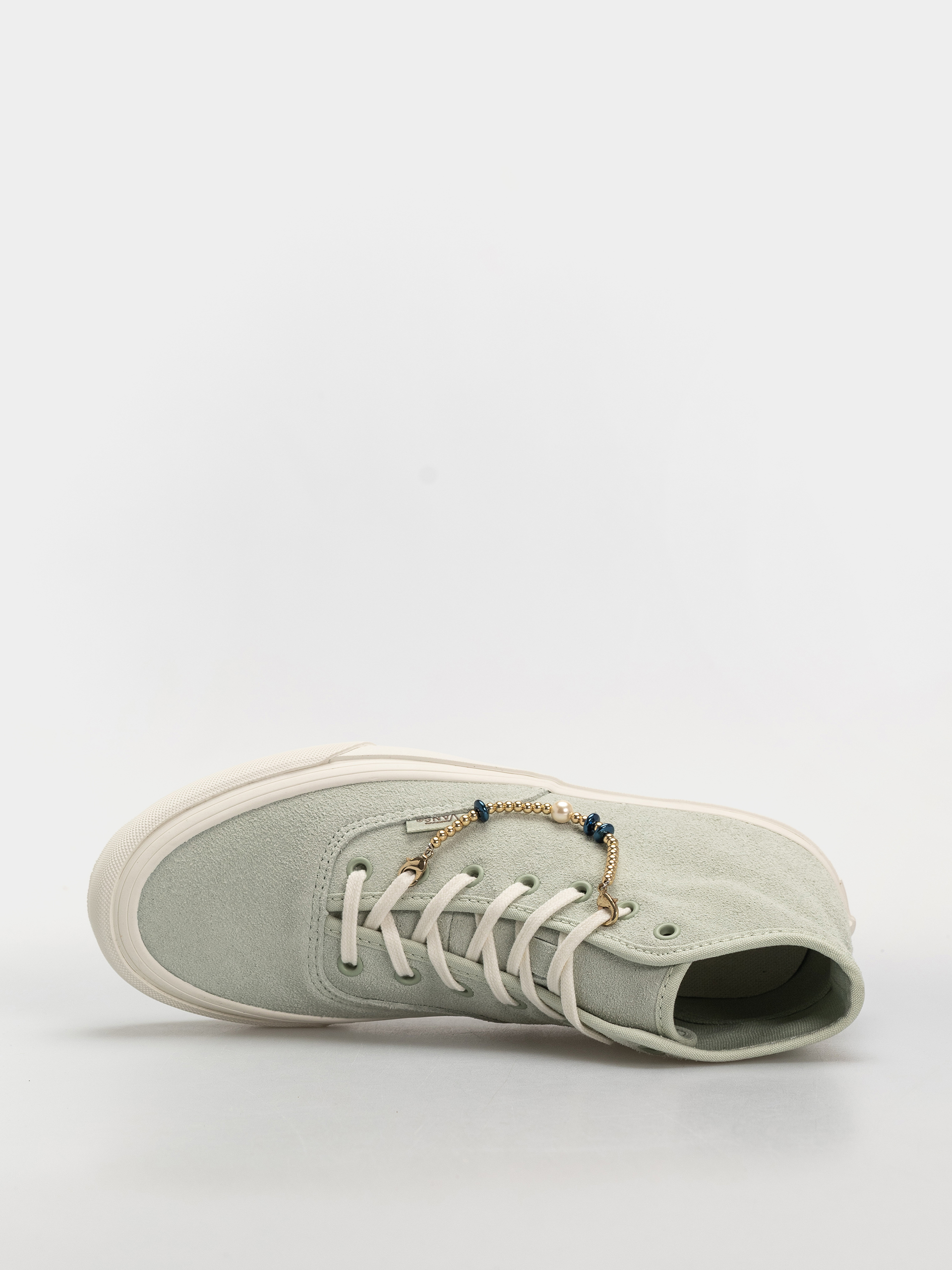 Topánky Vans Authentic Hi 2.0 (dusty mint/gold)