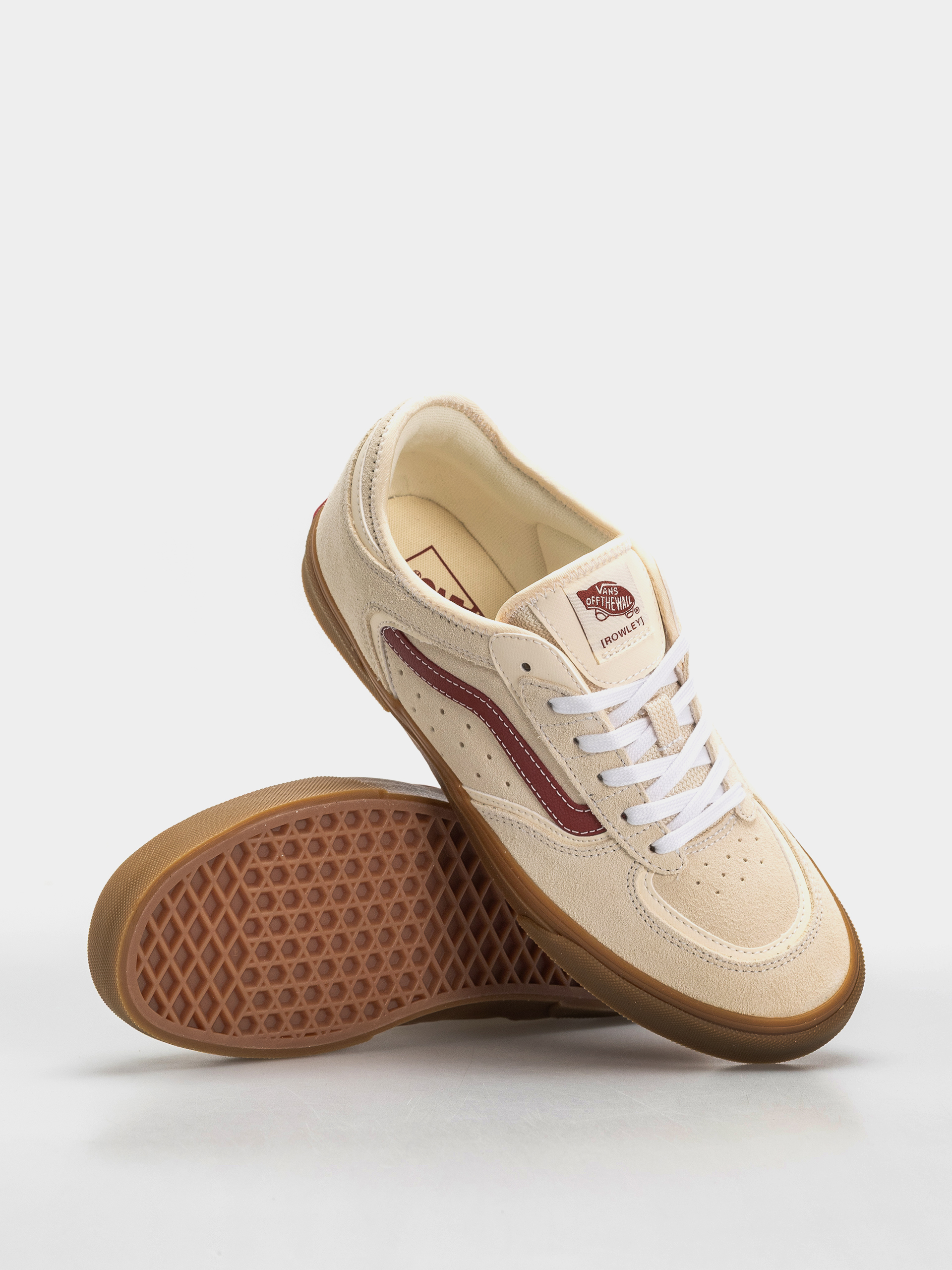 Topánky Vans Rowley Classic (cream/burgundy)