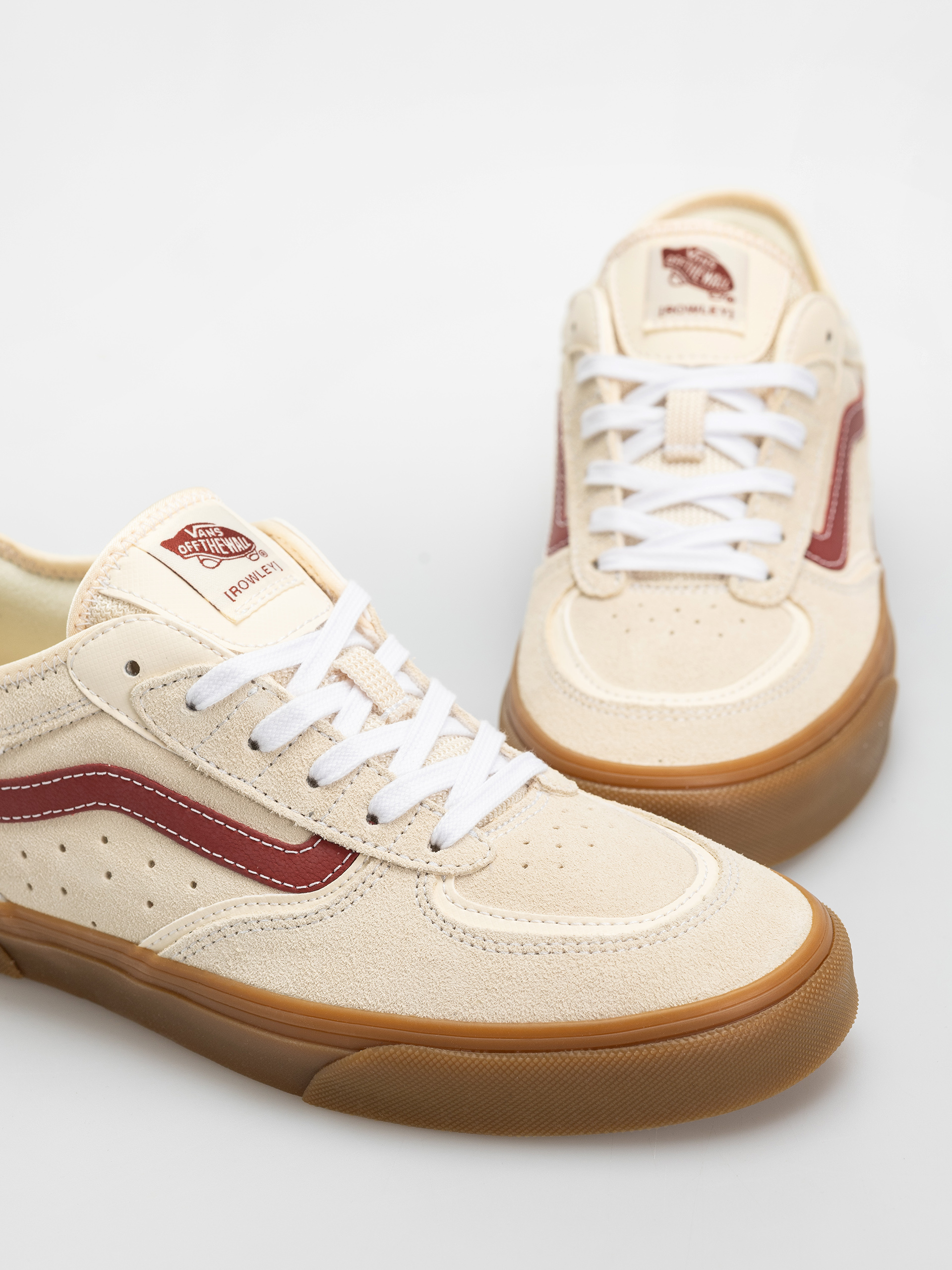 Topánky Vans Rowley Classic (cream/burgundy)