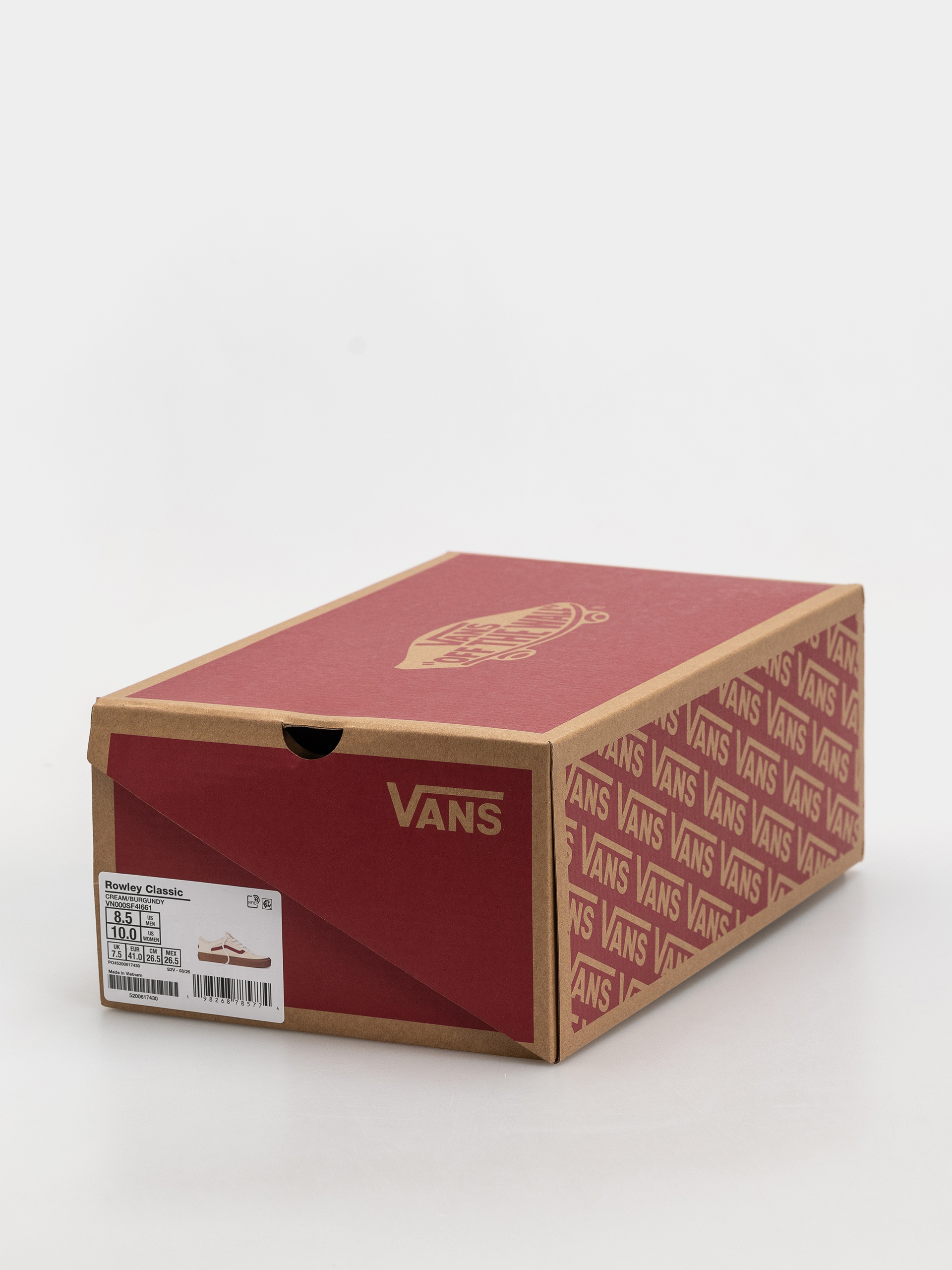 Topánky Vans Rowley Classic (cream/burgundy)