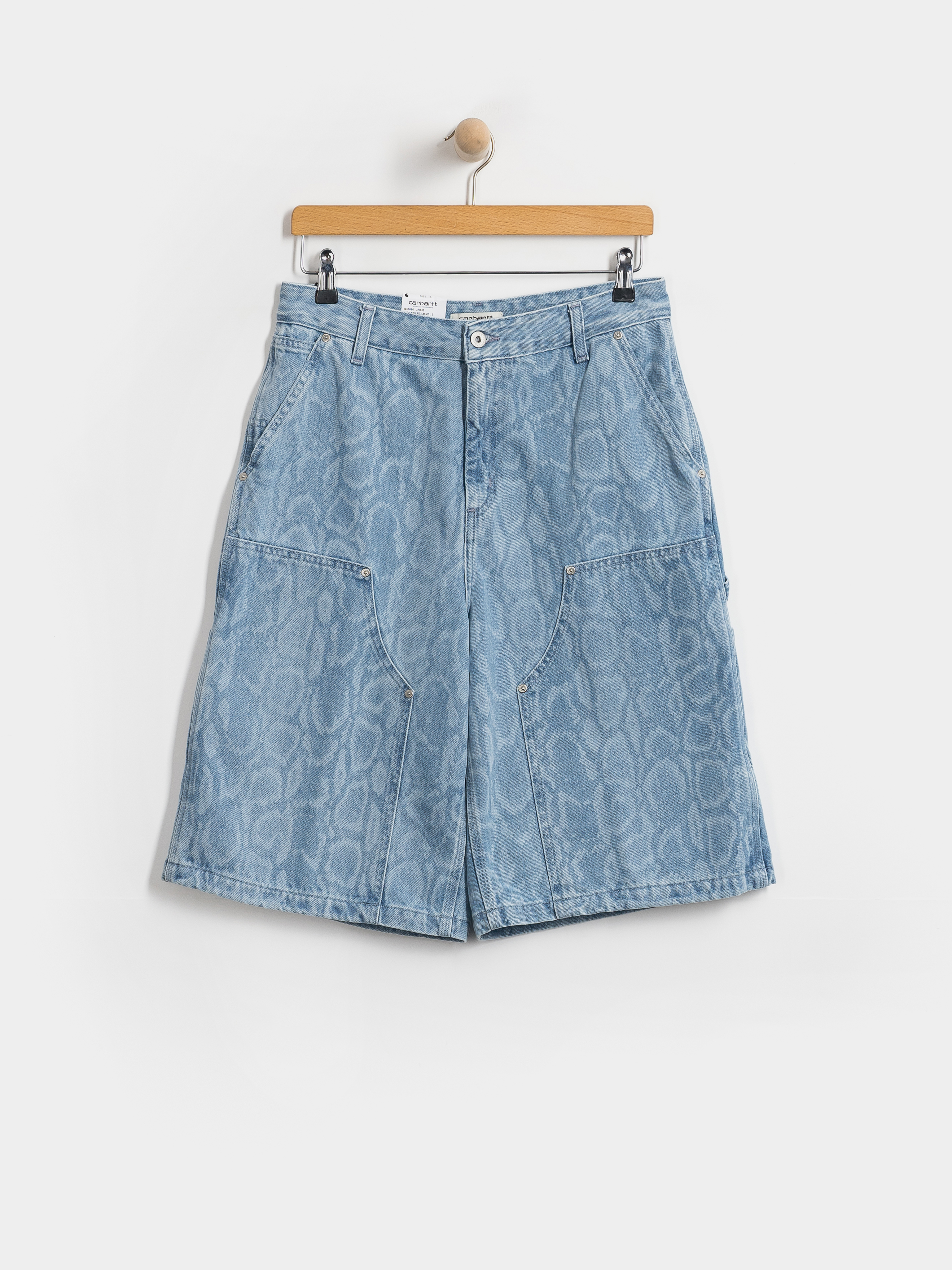 Krau0165asy Carhartt WIP Snake Nixon Double Knee Wmn (snake camo blue)