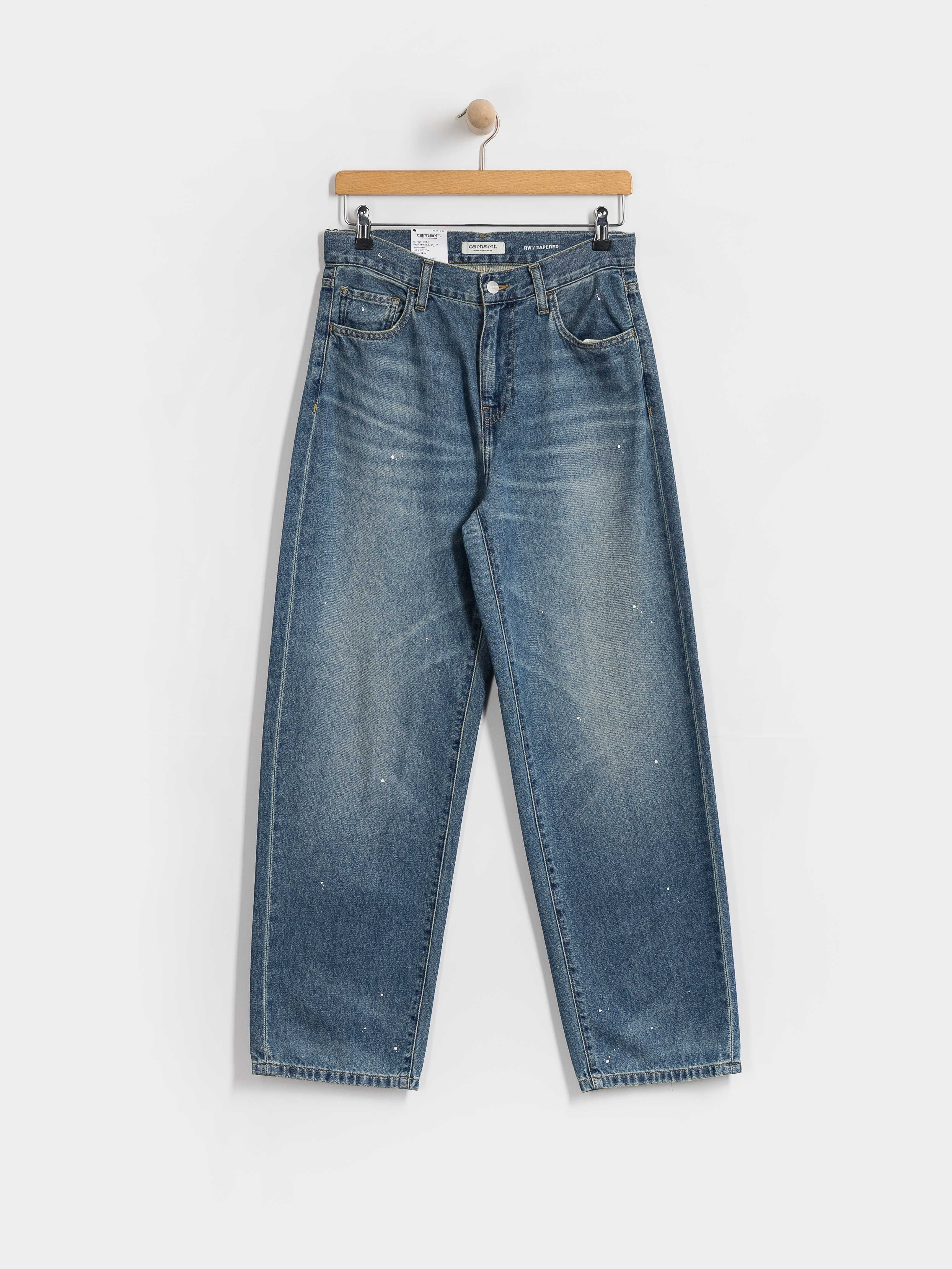 Nohavice Carhartt WIP Arin Wmn (blue)