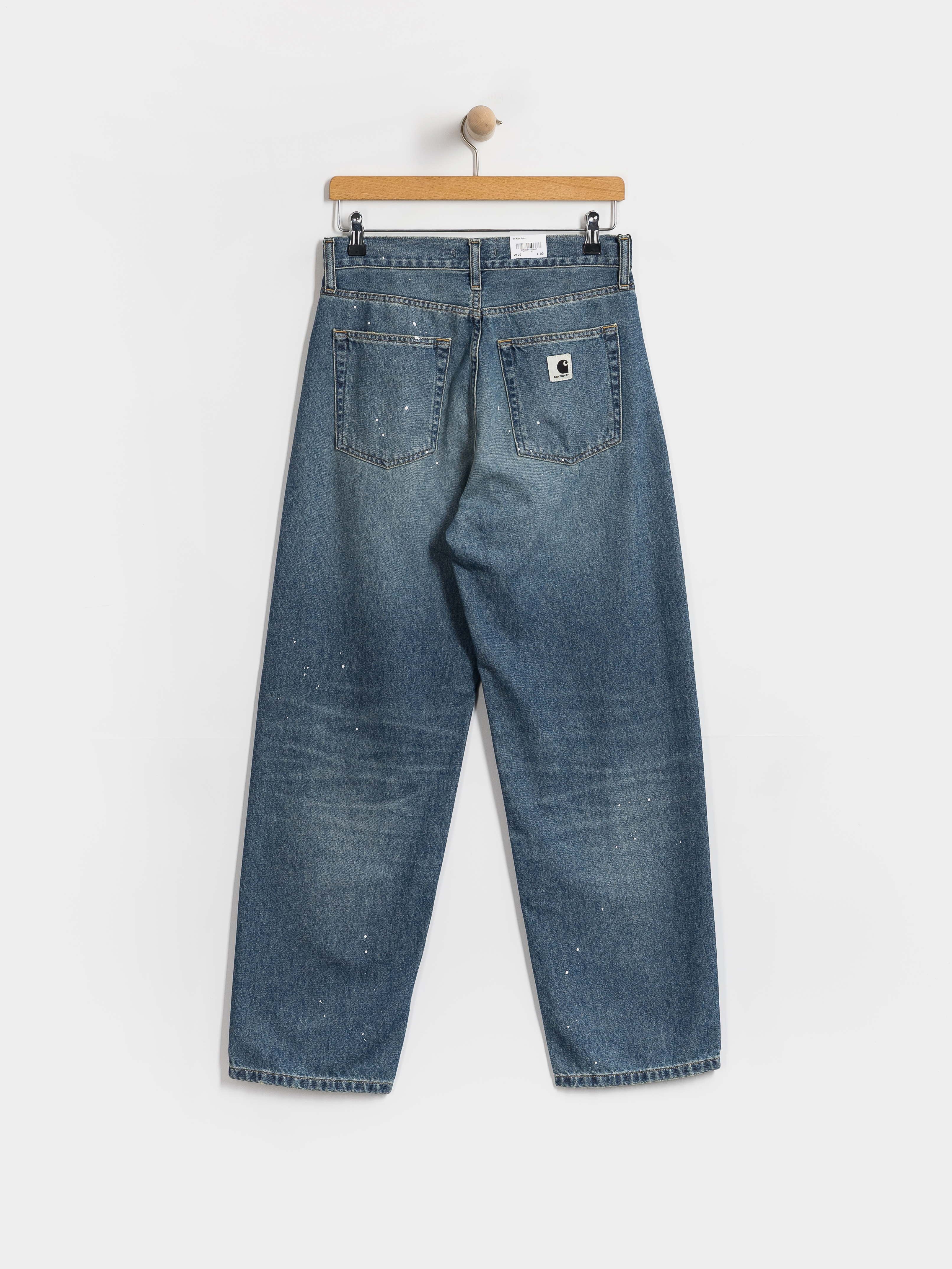 Nohavice Carhartt WIP Arin Wmn (blue)