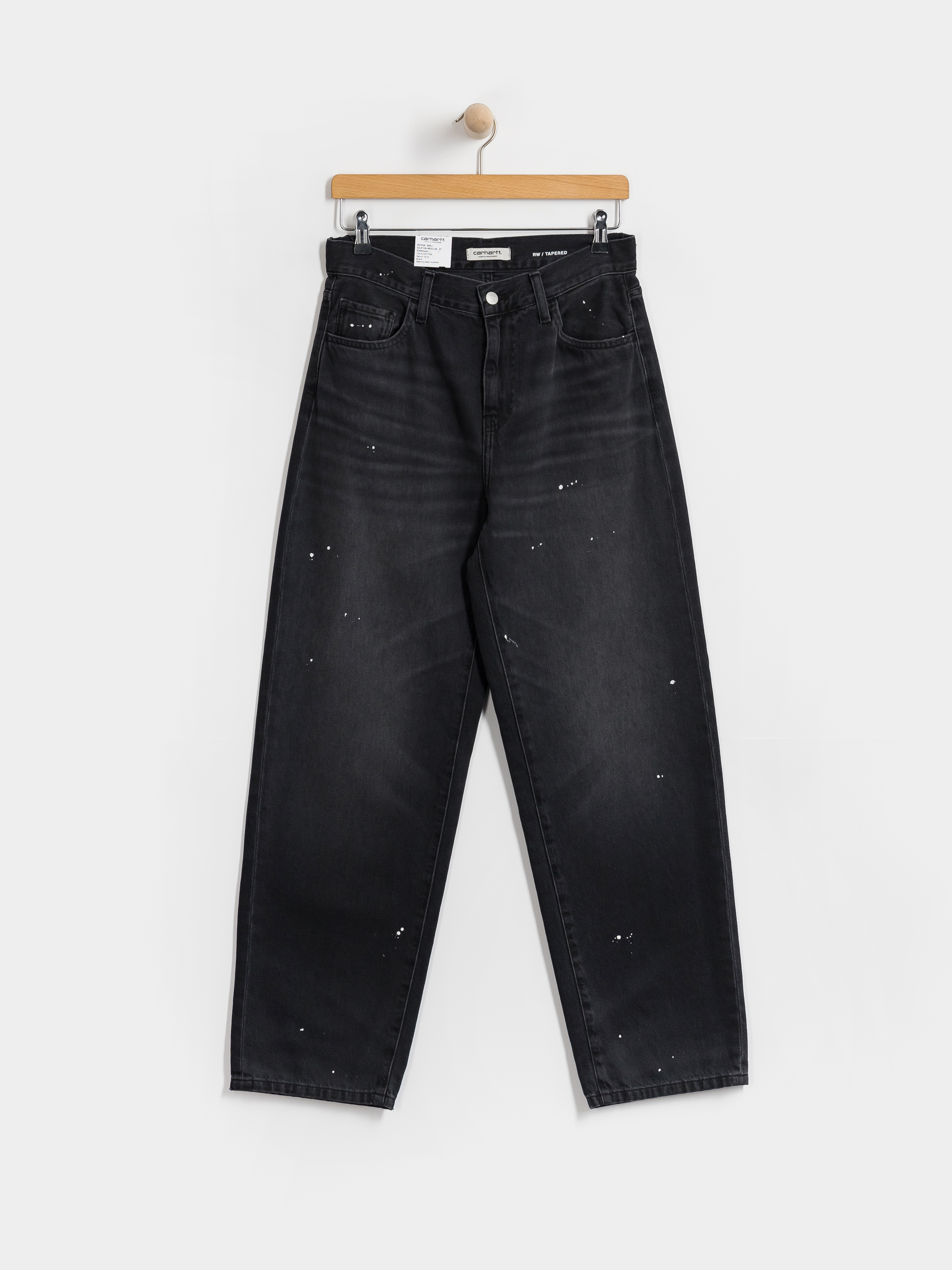 Nohavice Carhartt WIP Arin Wmn (black)