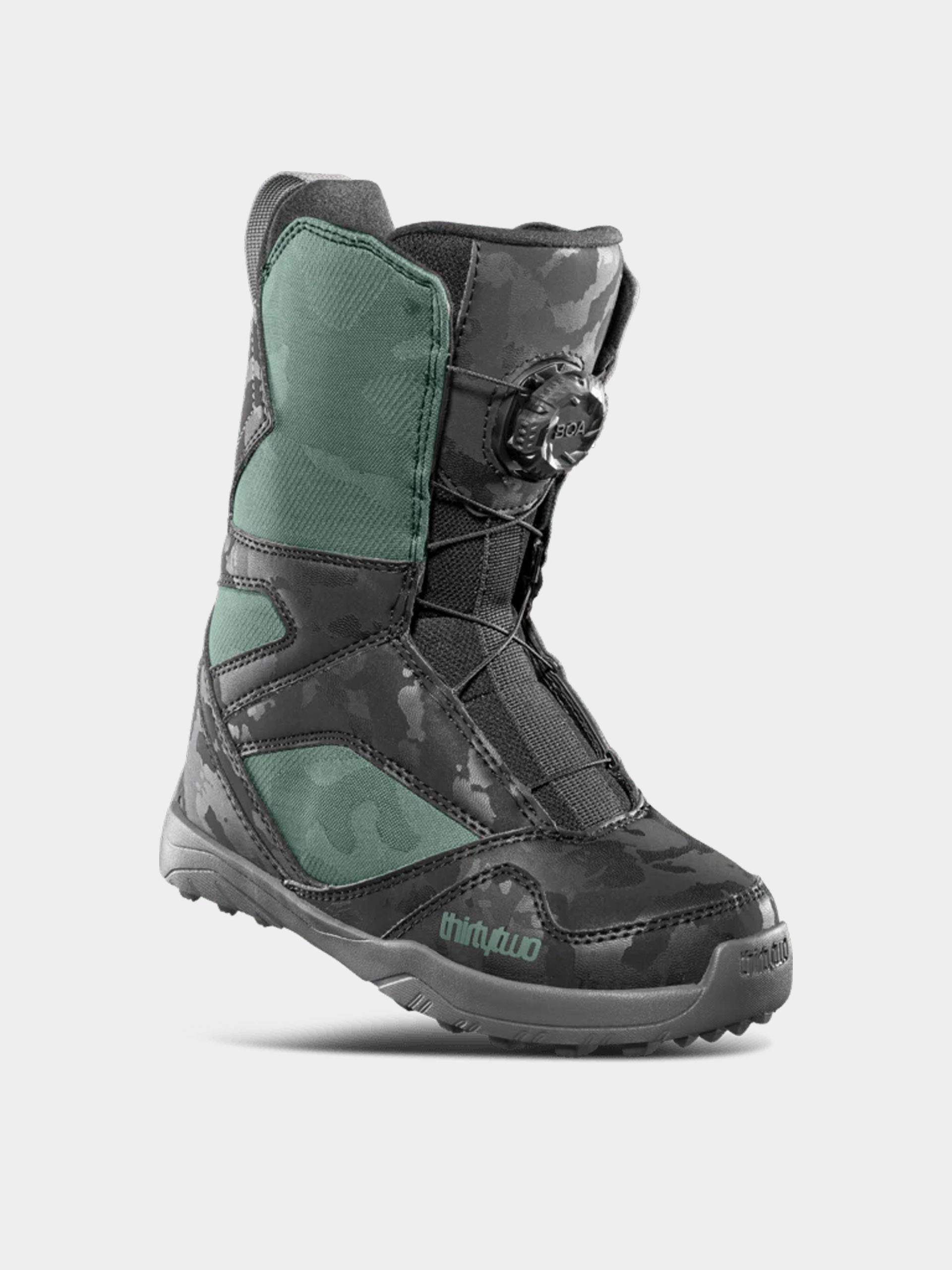 Obuv na snowboard ThirtyTwo Kids Boa JR (black/green)