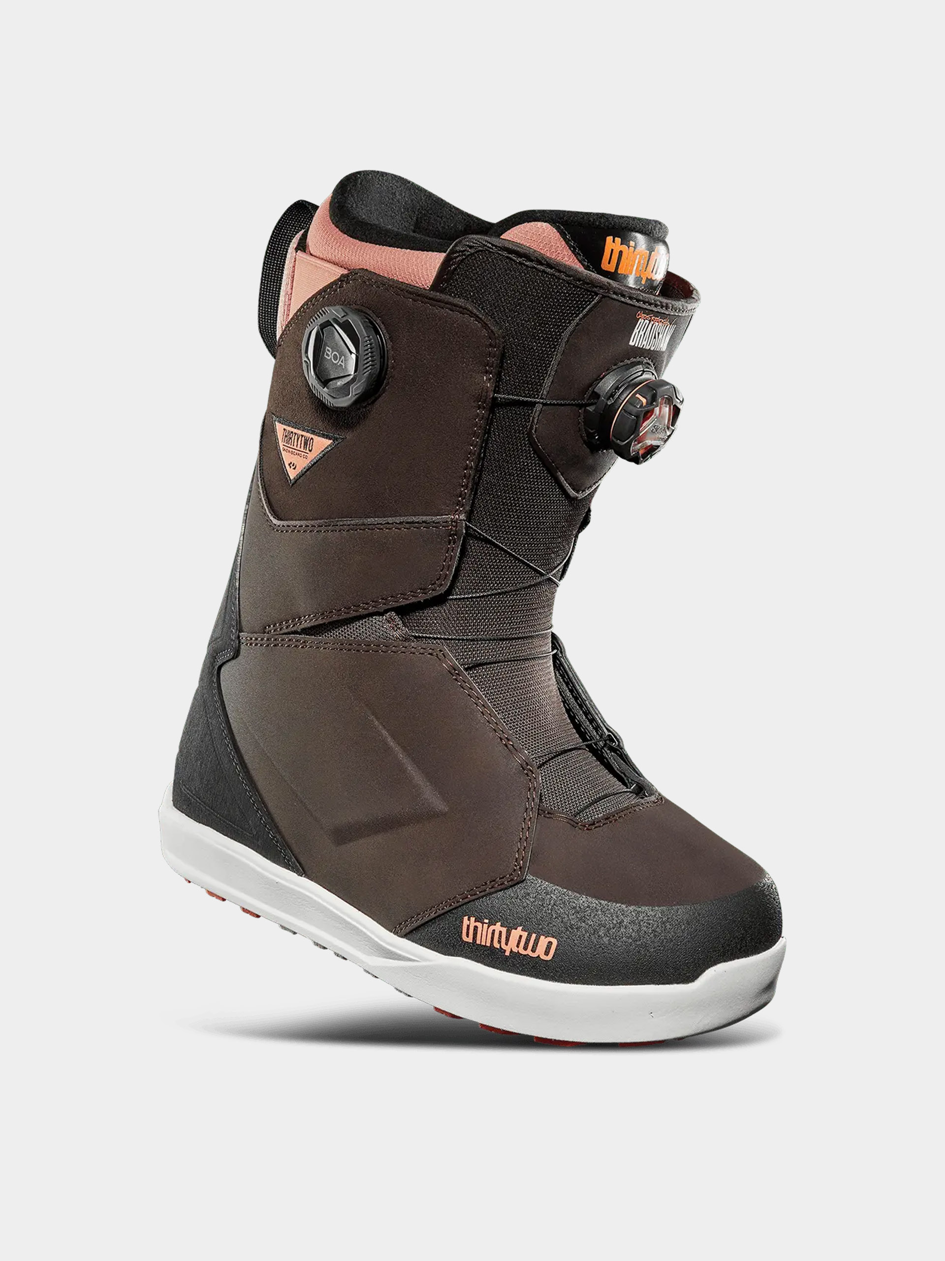 Pánske Obuv na snowboard ThirtyTwo Lashed Double Boa Wide Bradsha (brown)