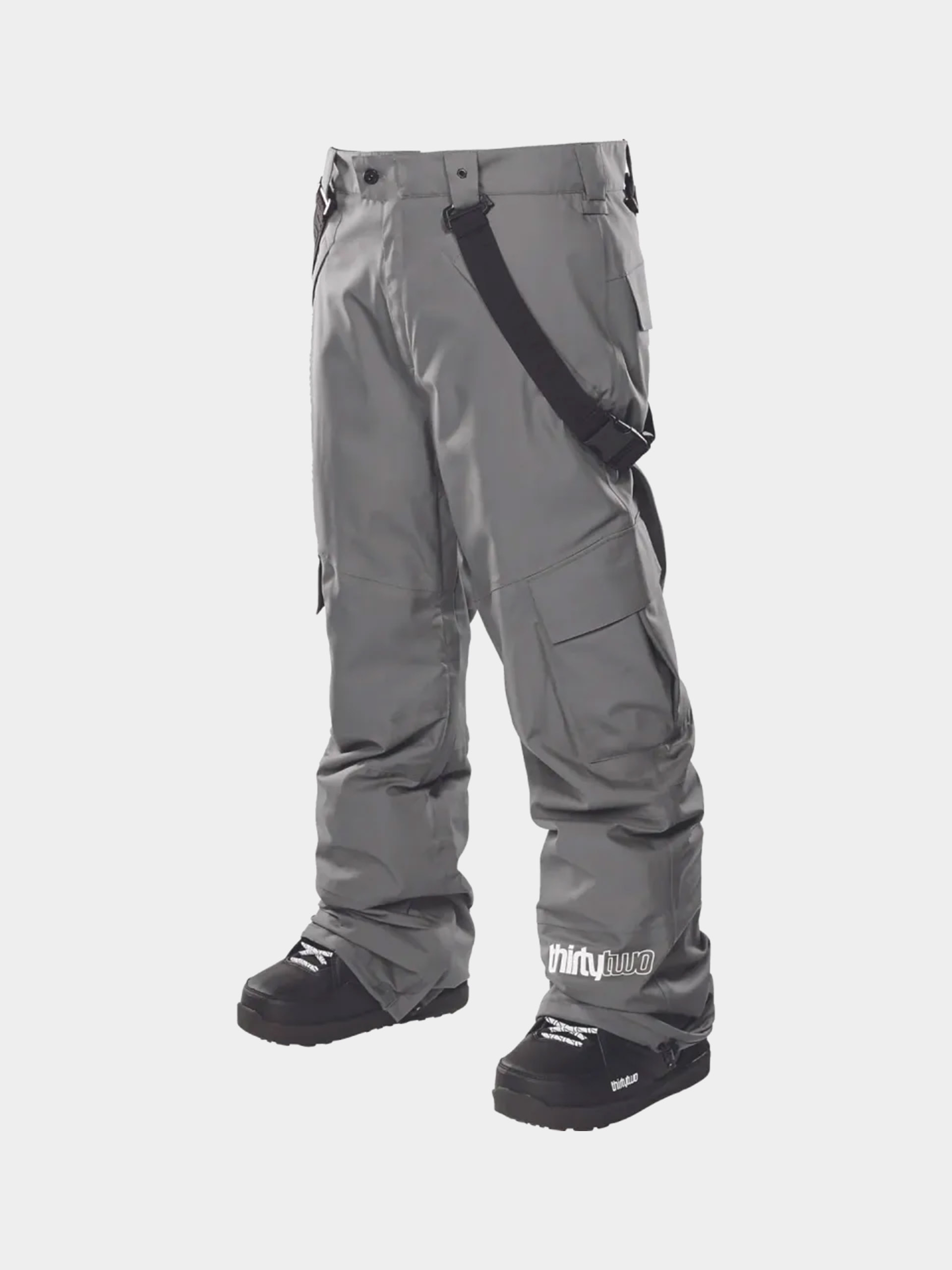 Pánske Snowboardové nohavice ThirtyTwo Holdup Cargo (charcoal)