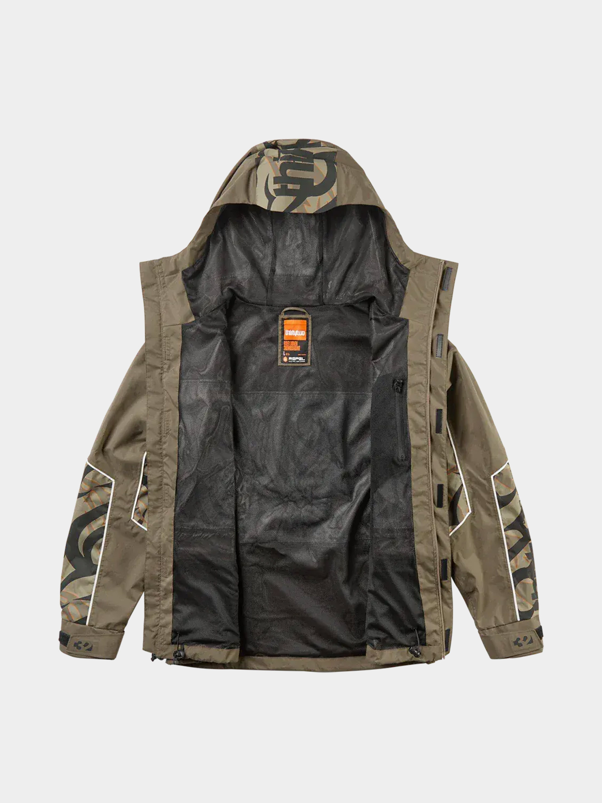 Pánska Snowboardová bunda ThirtyTwo Corduroy (brown/camo)