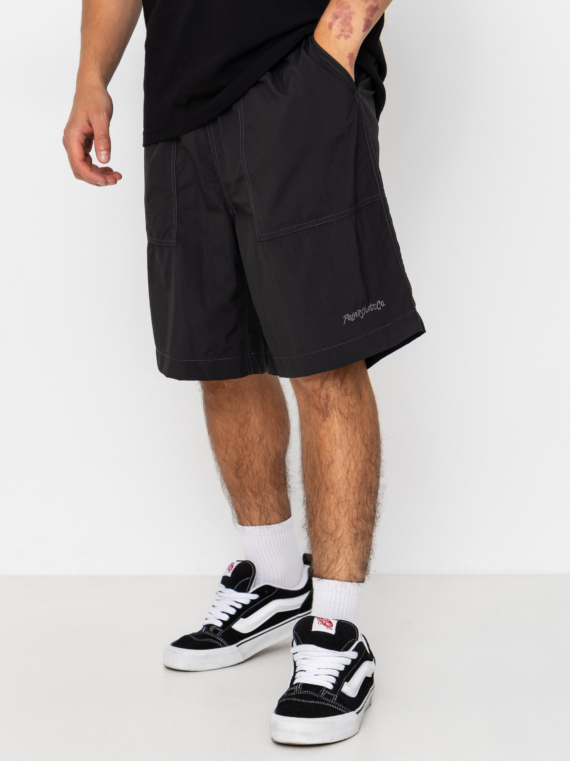 Kraťasy Polar Skate Hike (vintage black)