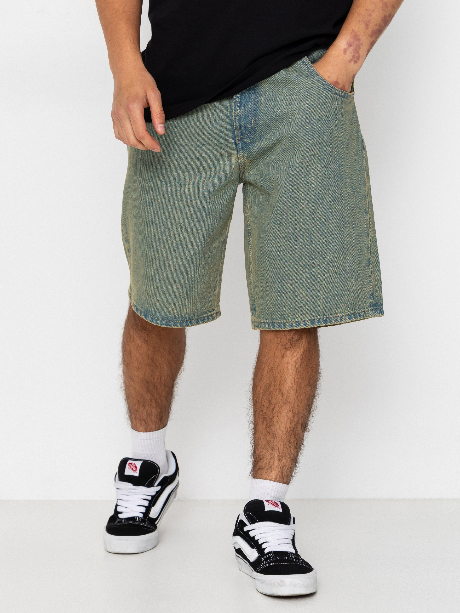 Kraťasy HUF Cromer (indigo earth)