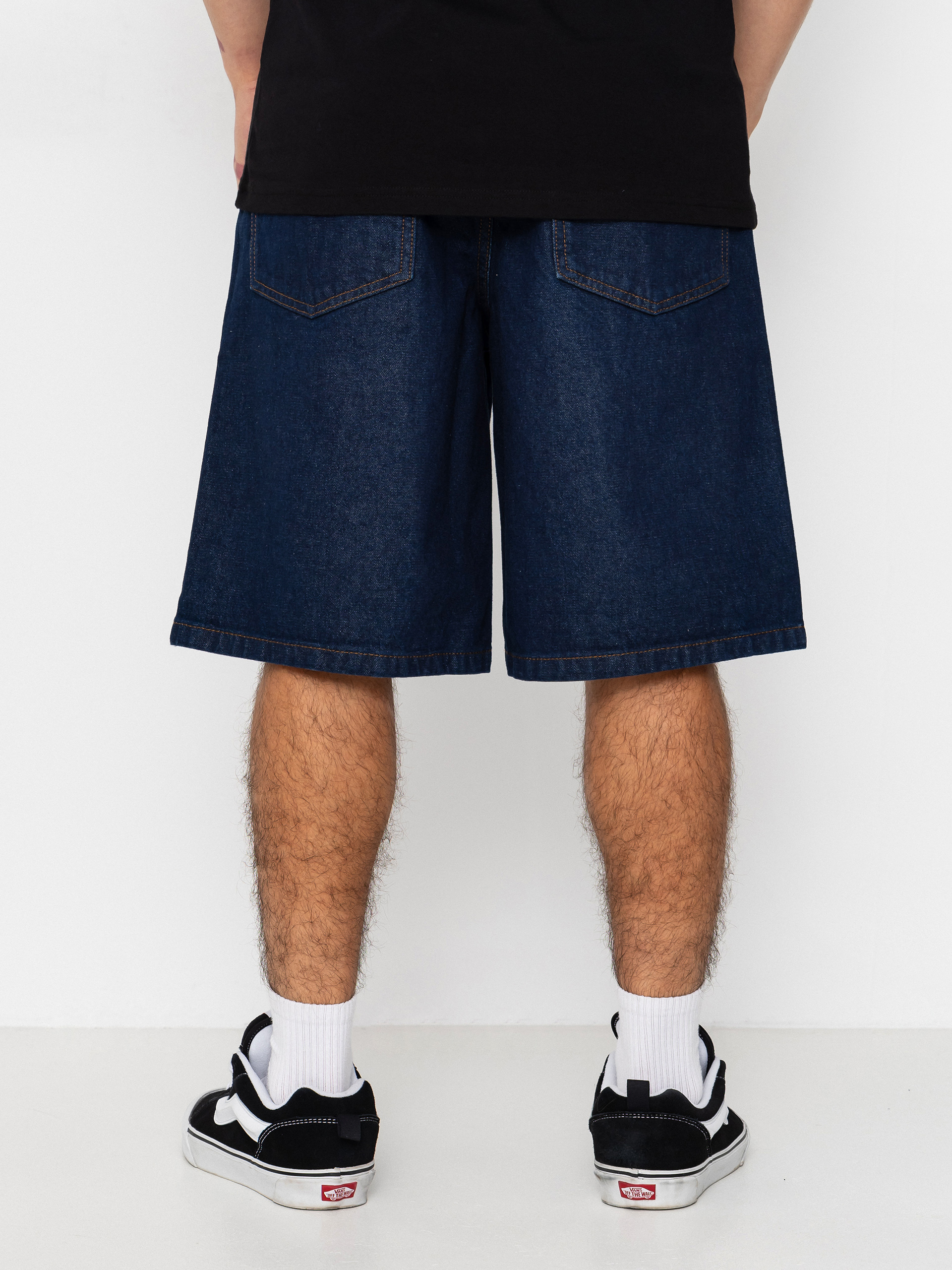Kraťasy Vans Lx Check 5 Baggy Denim (dark rinse)
