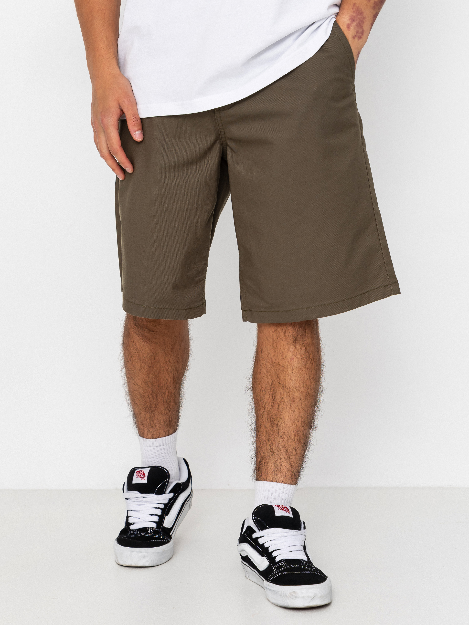 Kraťasy Vans Authentic Chino Loose (mossy olive)