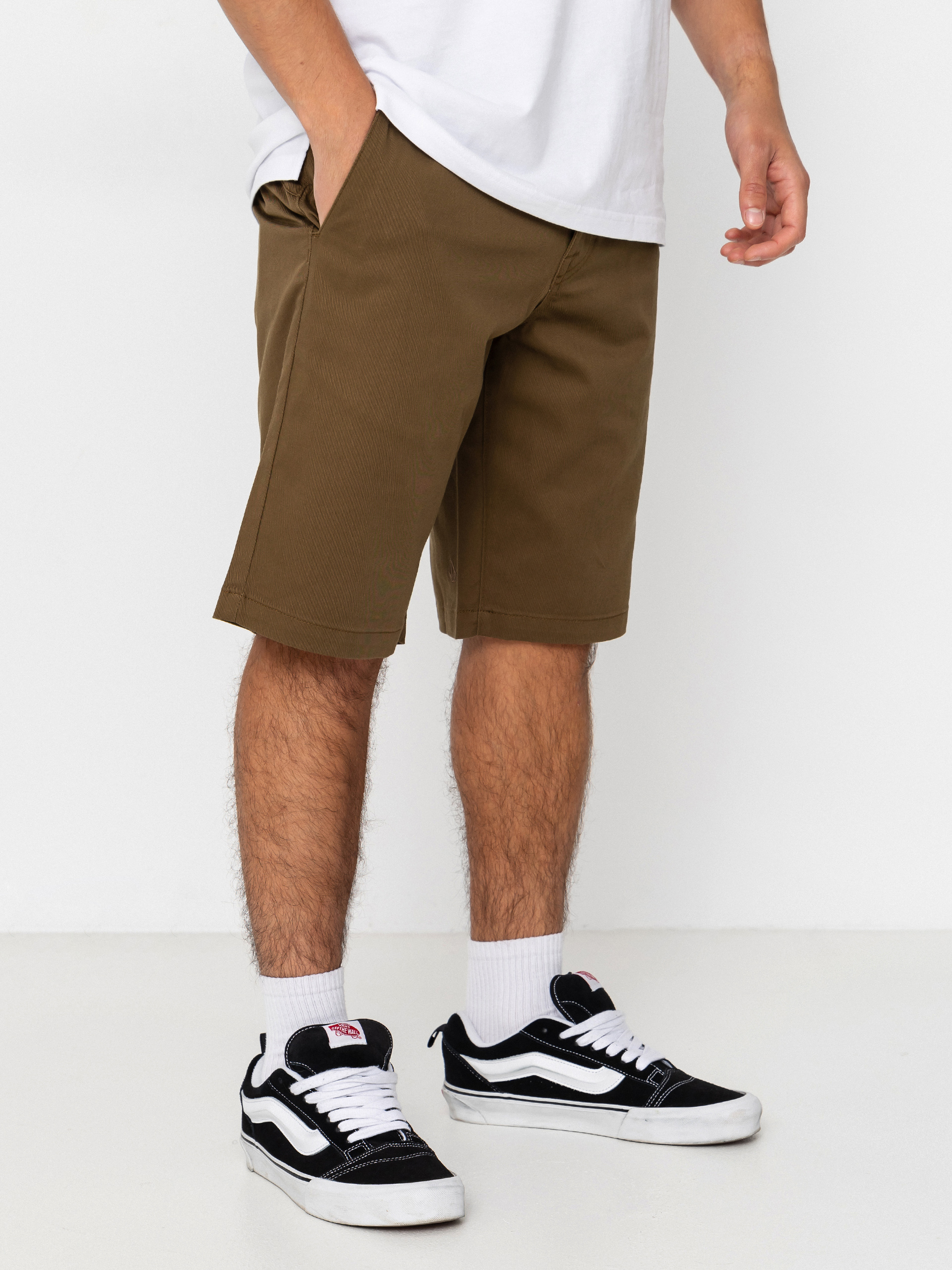 Kraťasy Volcom Frckn Mdn Strch Sht 21 (sage leaf)