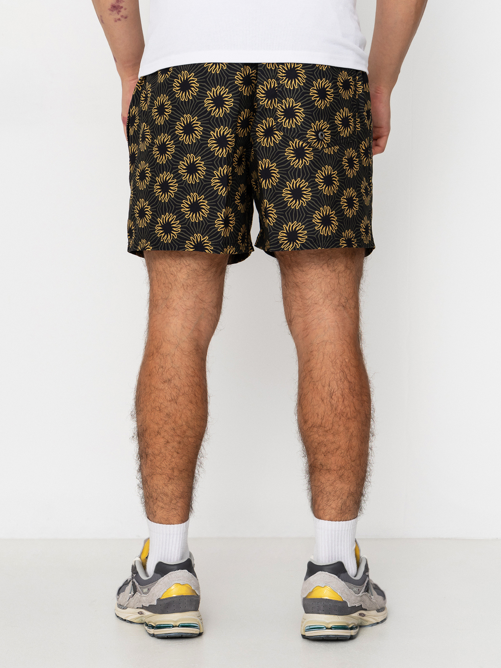 Plážové kraťasy Quiksilver Everyday Printed Volley 15 (black ocean mayhem)