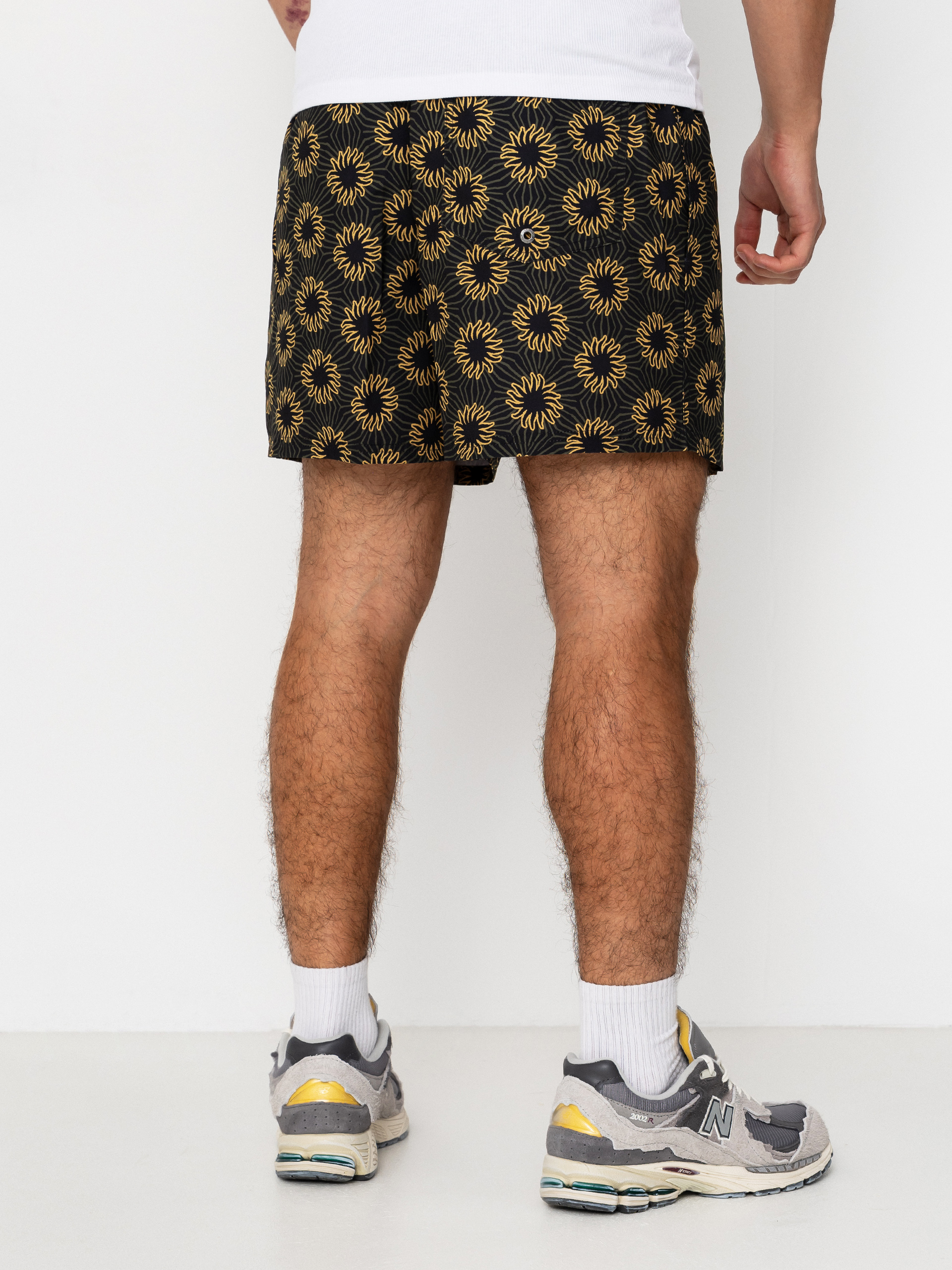 Plážové kraťasy Quiksilver Everyday Printed Volley 15 (black ocean mayhem)