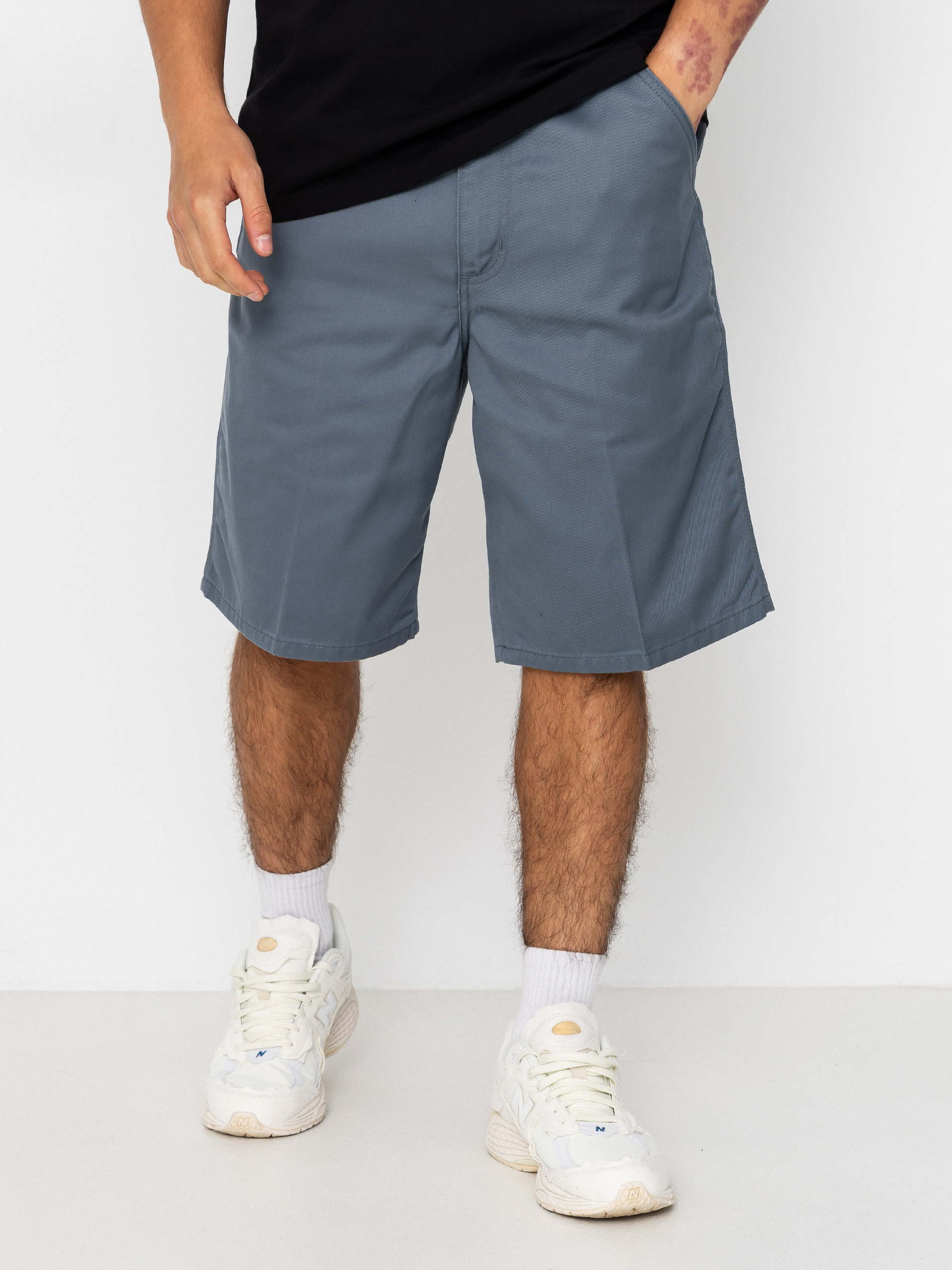 Kraťasy Carhartt WIP Simple (cozy blue)