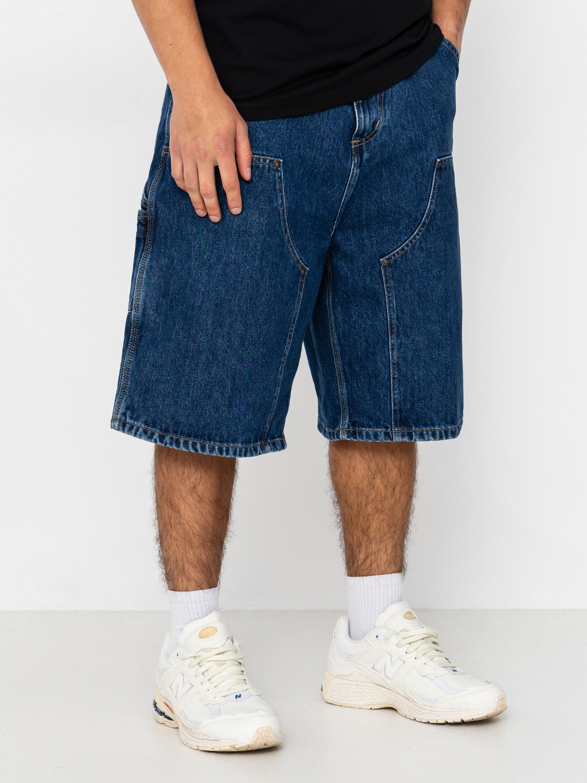Kraťasy Carhartt WIP OG Double Knee (blue stone washed)