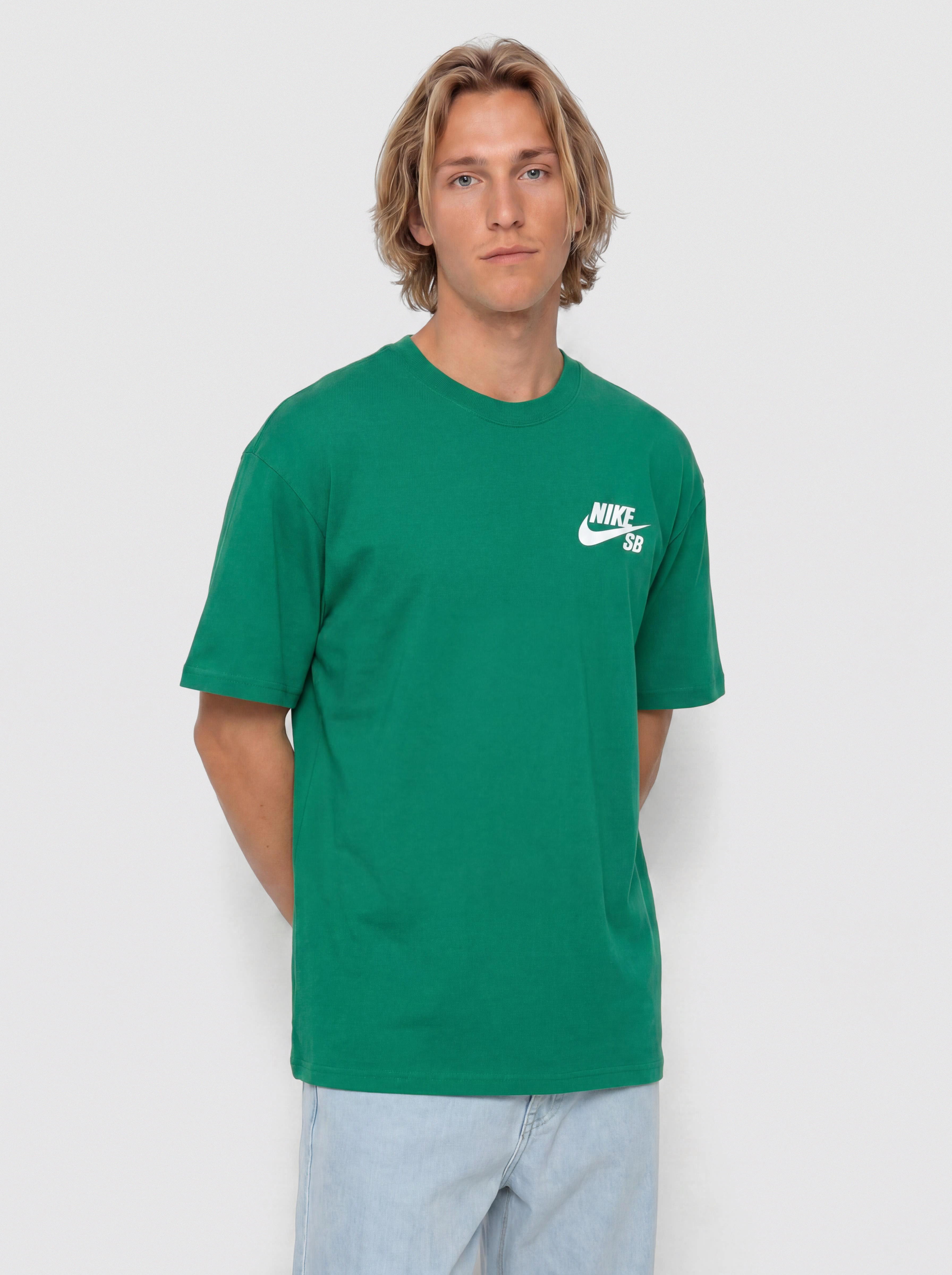 Tričko Nike SB Logo (malachite)