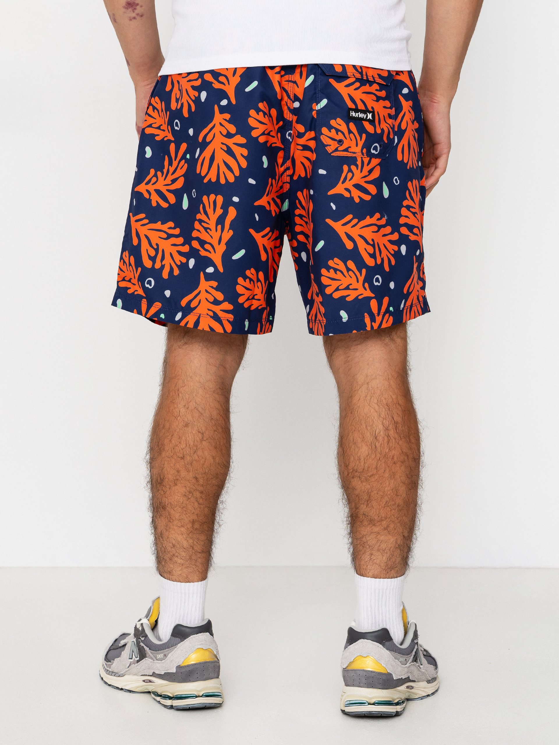 Kraťasy Hurley Volley Icon Coral (destroyer)
