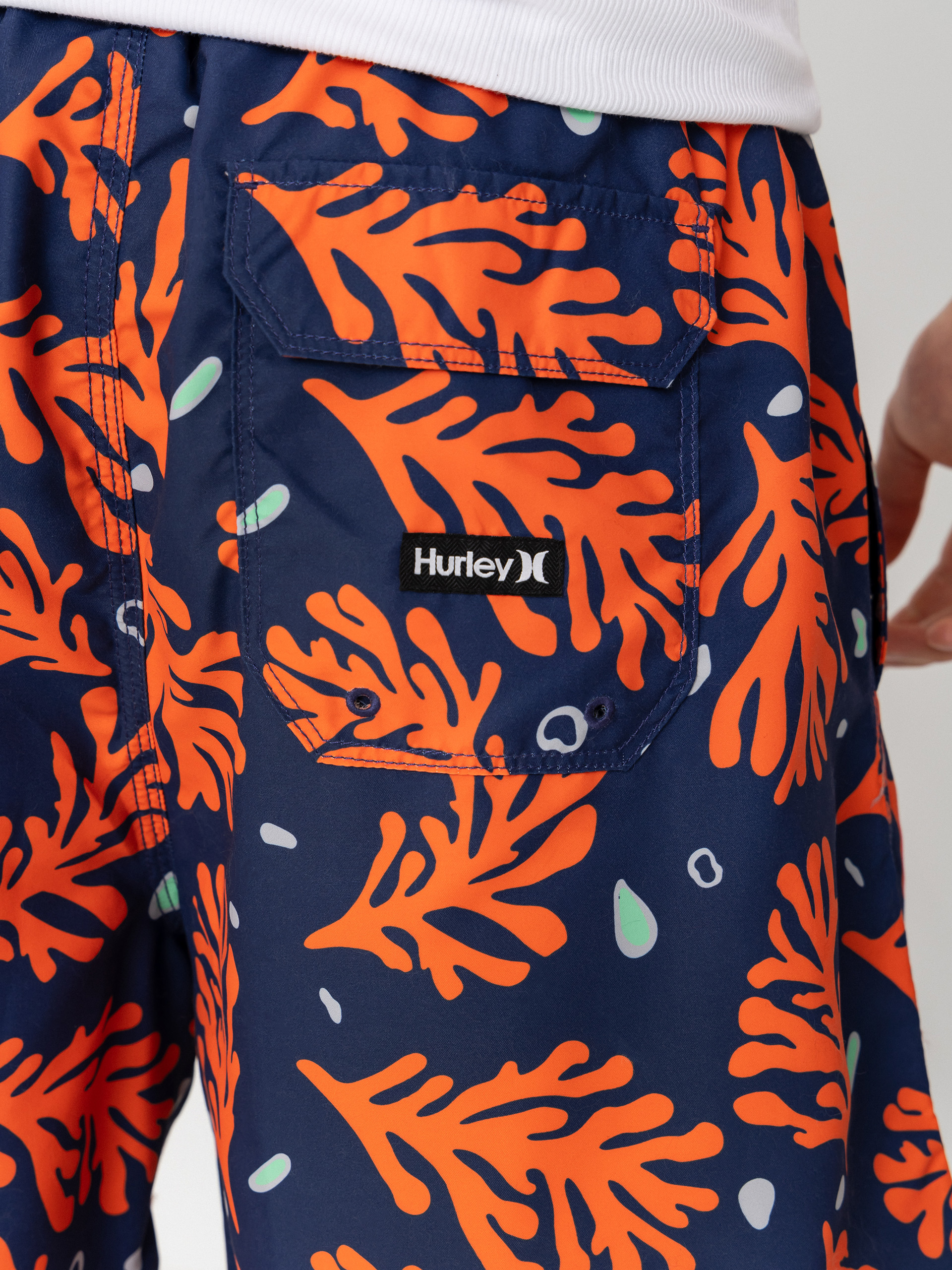 Kraťasy Hurley Volley Icon Coral (destroyer)