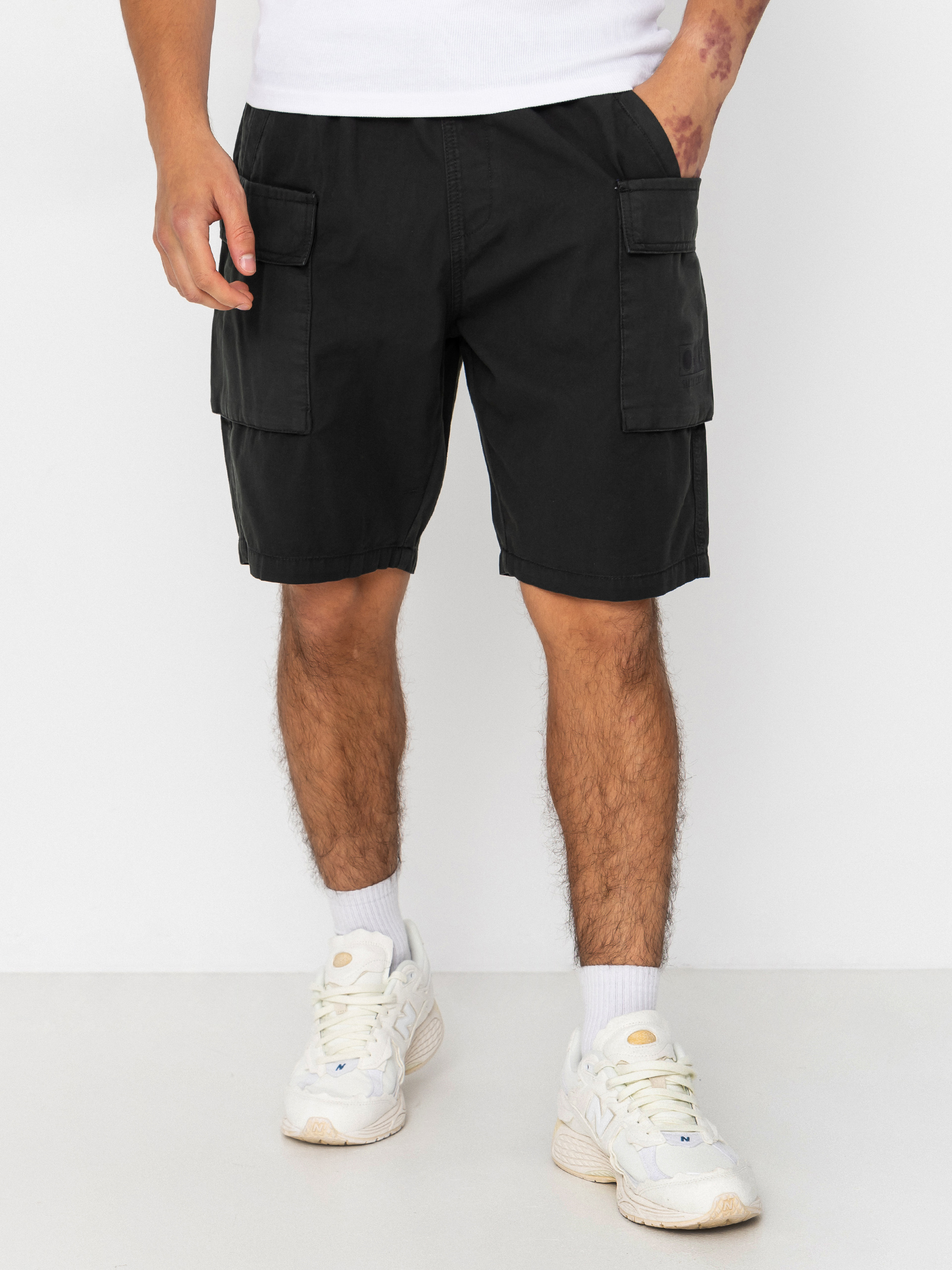 Kraťasy Salty Crew Unit Cargo Walkshort (pirate black)