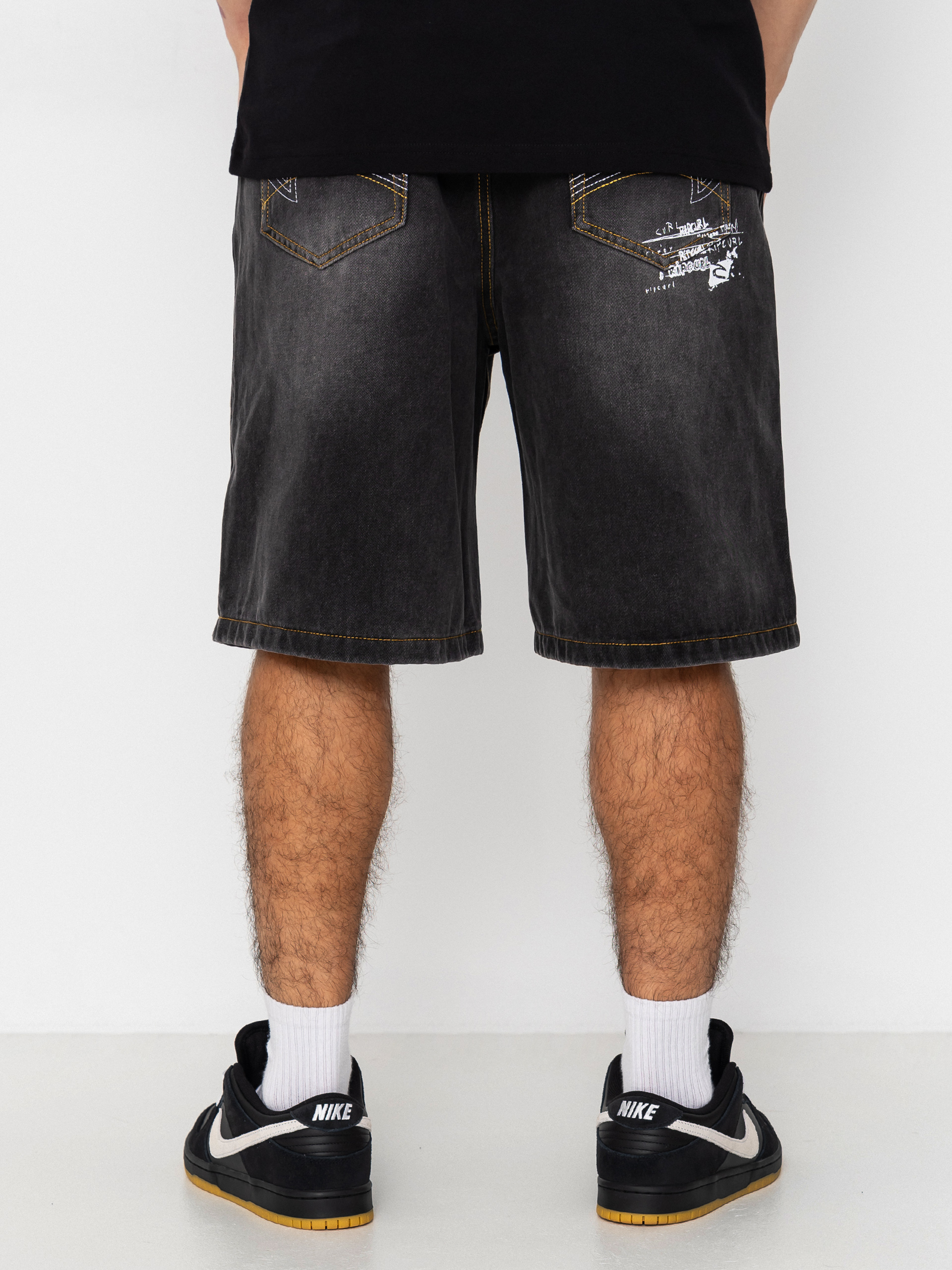 Kraťasy Rip Curl Inner Visions Denim (dark acid black)