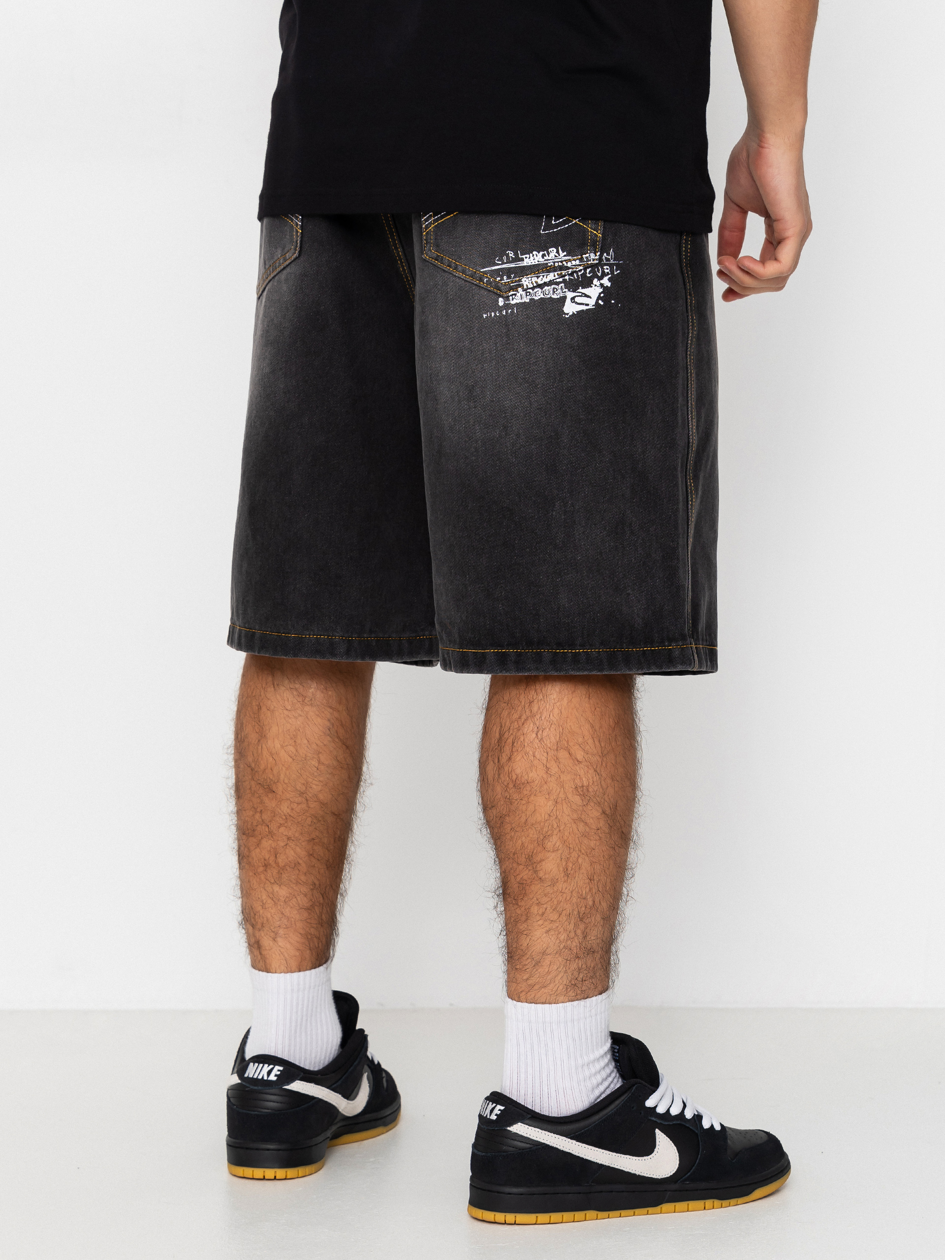 Kraťasy Rip Curl Inner Visions Denim (dark acid black)