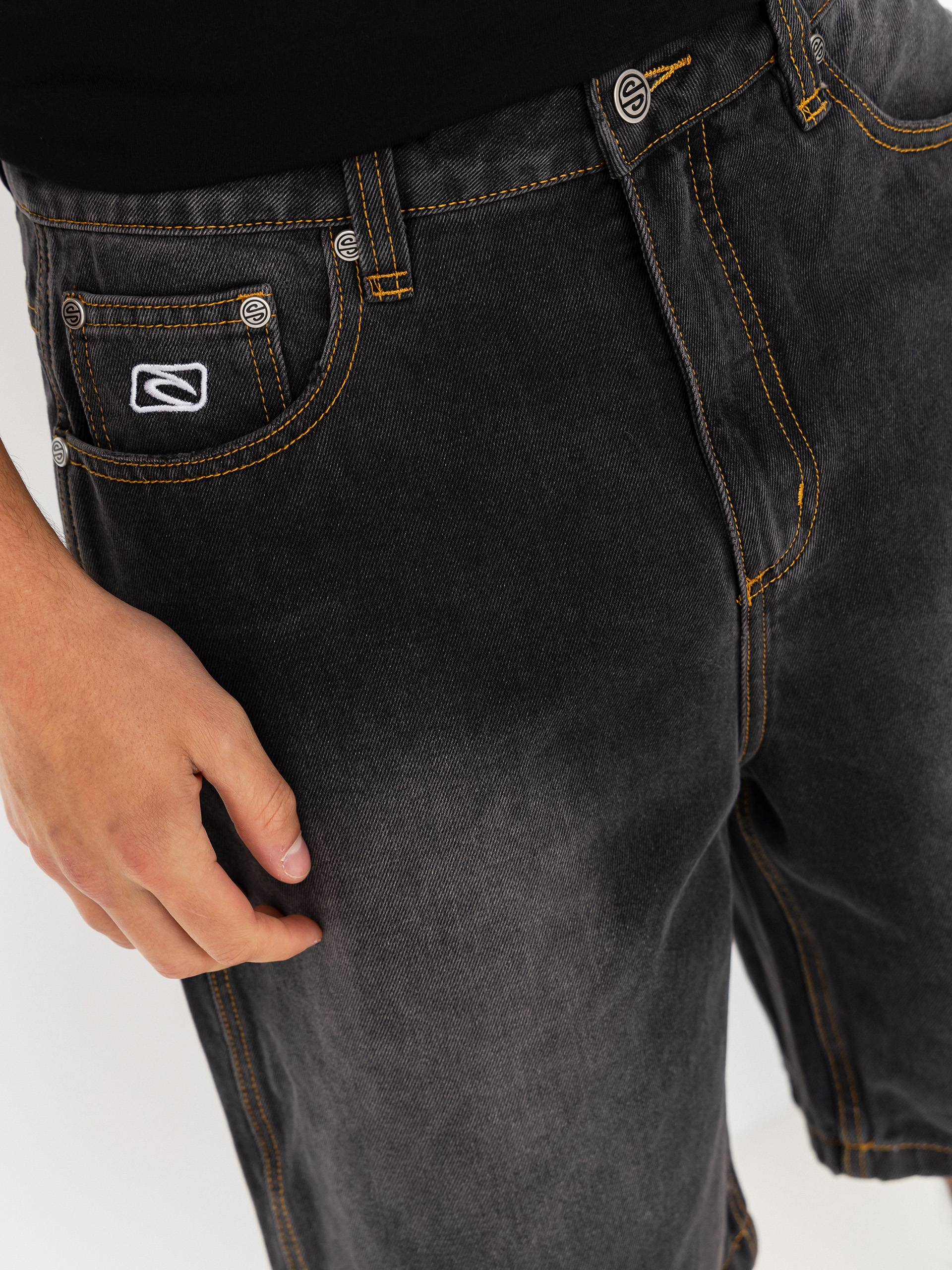 Kraťasy Rip Curl Inner Visions Denim (dark acid black)