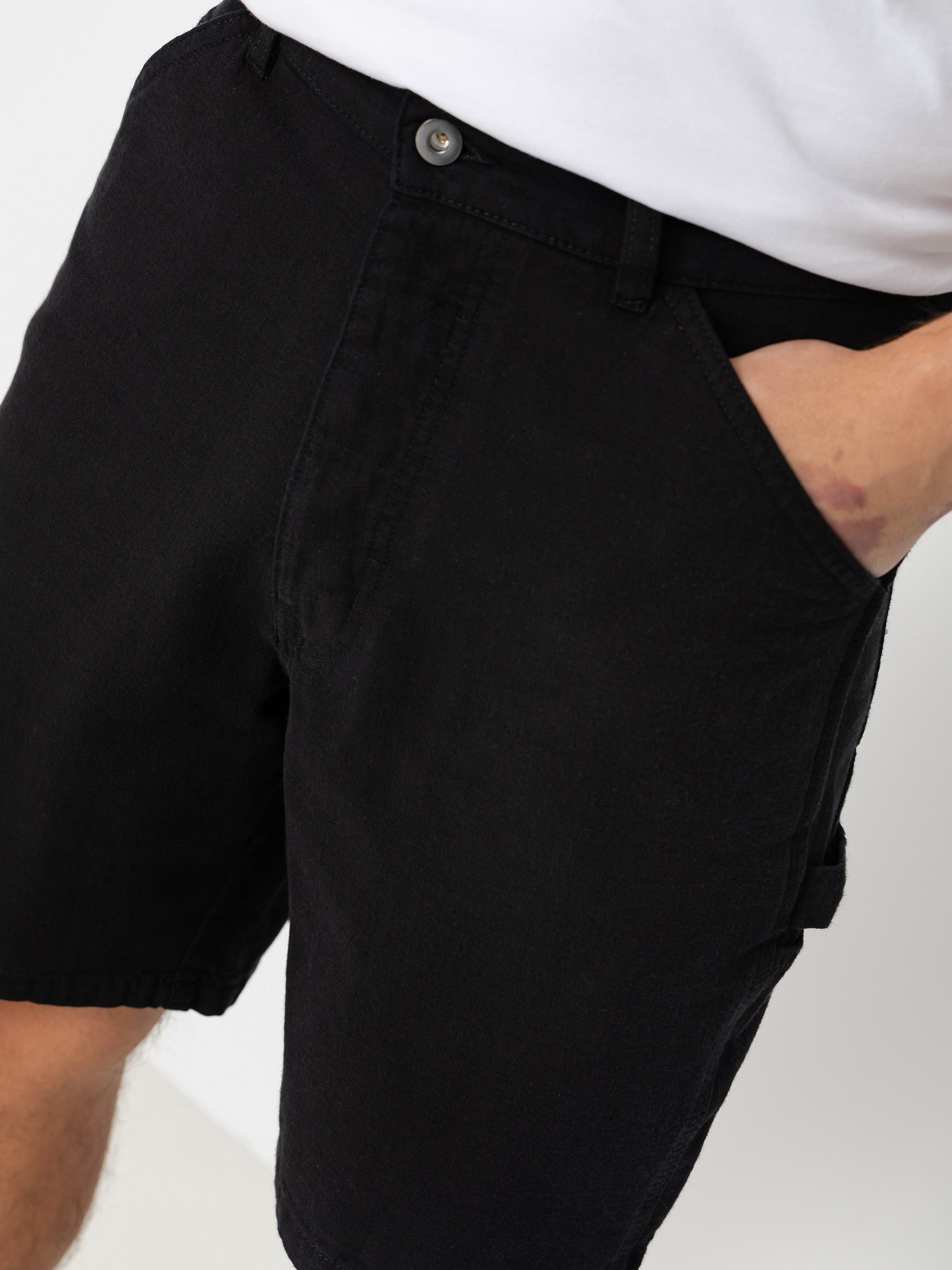 Kraťasy Deus Ex Machina Big Fella Chambray (black)