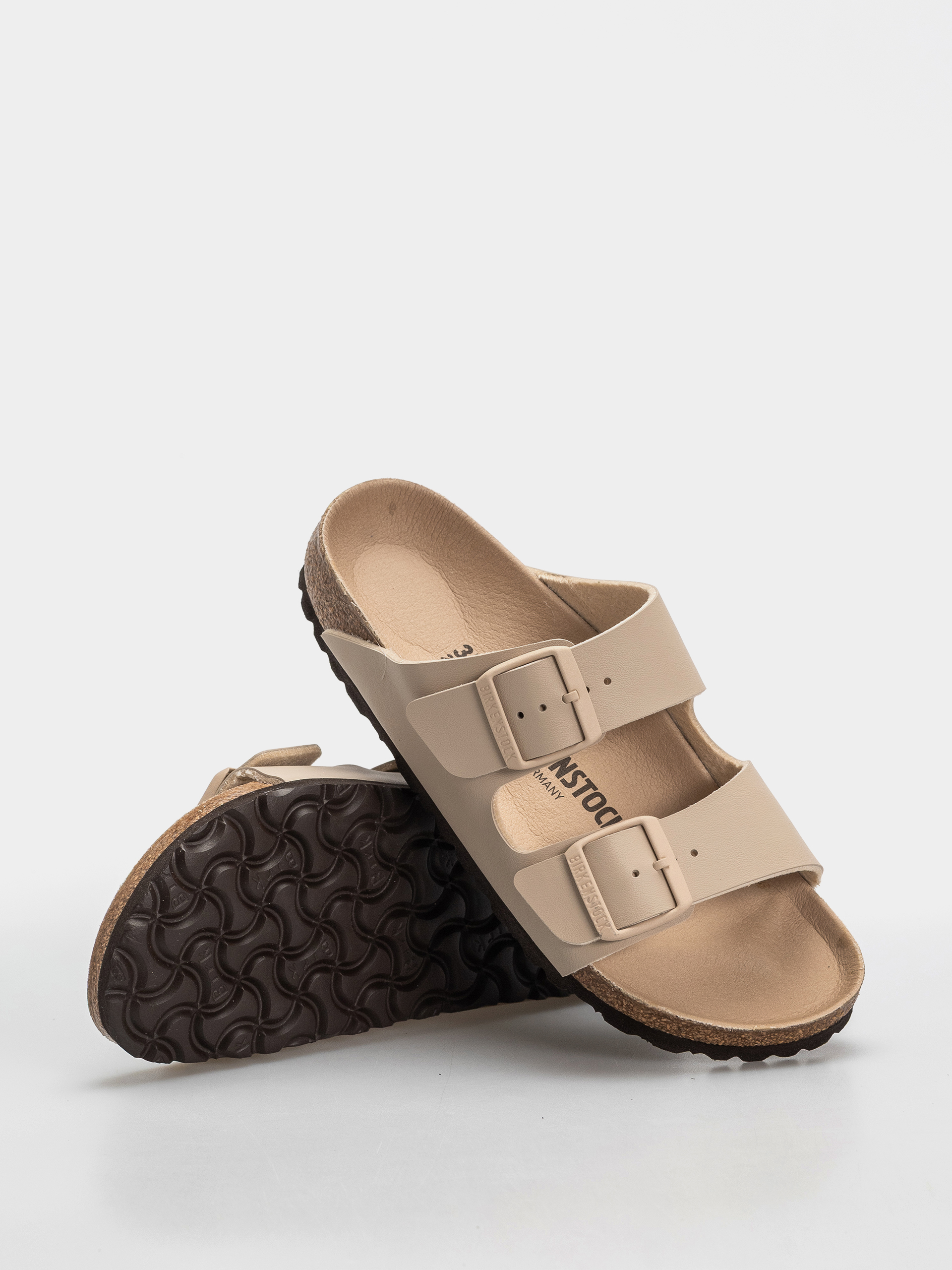 Šľapky Birkenstock Arizona Birko Flor Narrow (triples sandcastle)