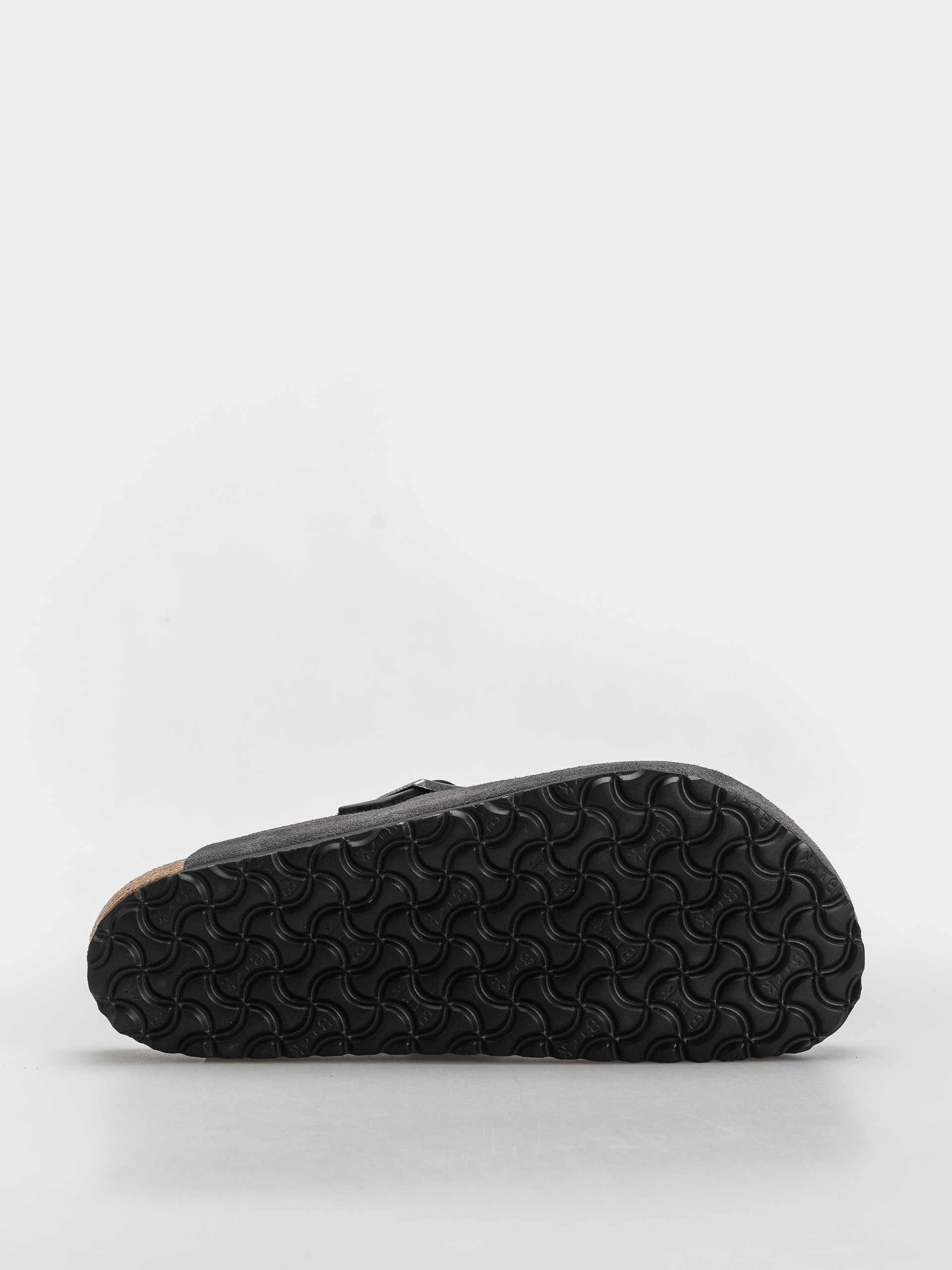 Šľapky Birkenstock Boston Mixed Leather Regular (charcoal)