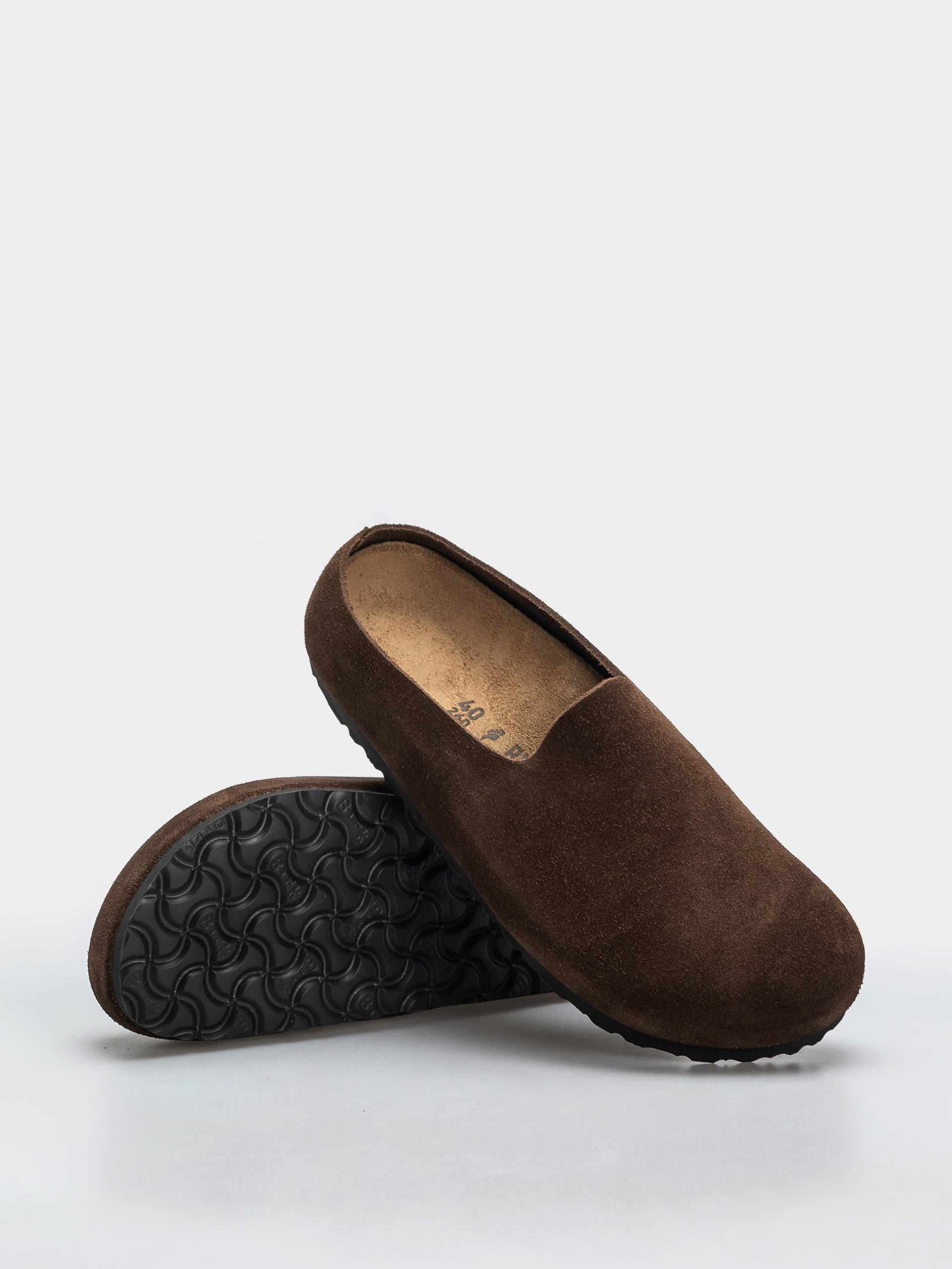 Šľapky Birkenstock Amsterdam Wrapped Suede Leather Narrow (carafe)