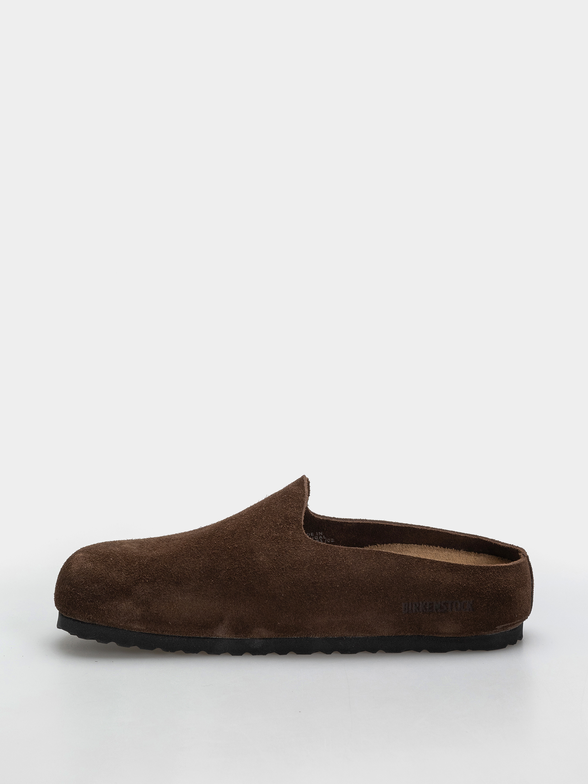 Šľapky Birkenstock Amsterdam Wrapped Suede Leather Narrow (carafe)