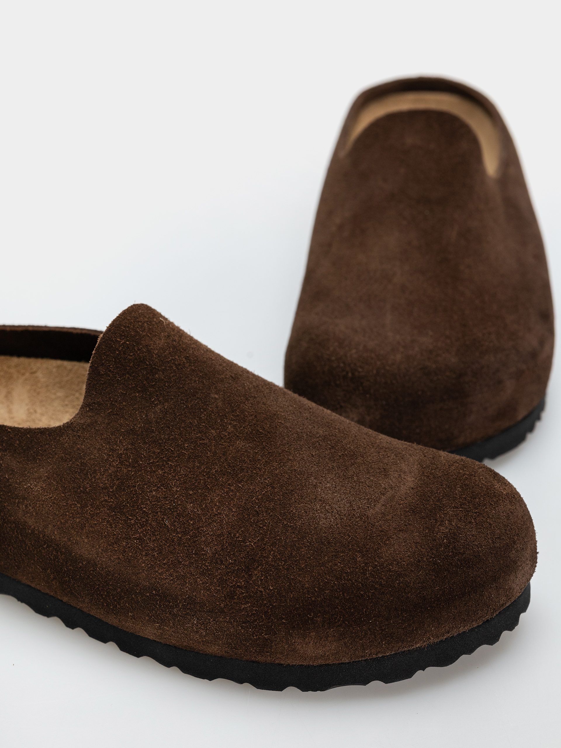 Šľapky Birkenstock Amsterdam Wrapped Suede Leather Narrow (carafe)