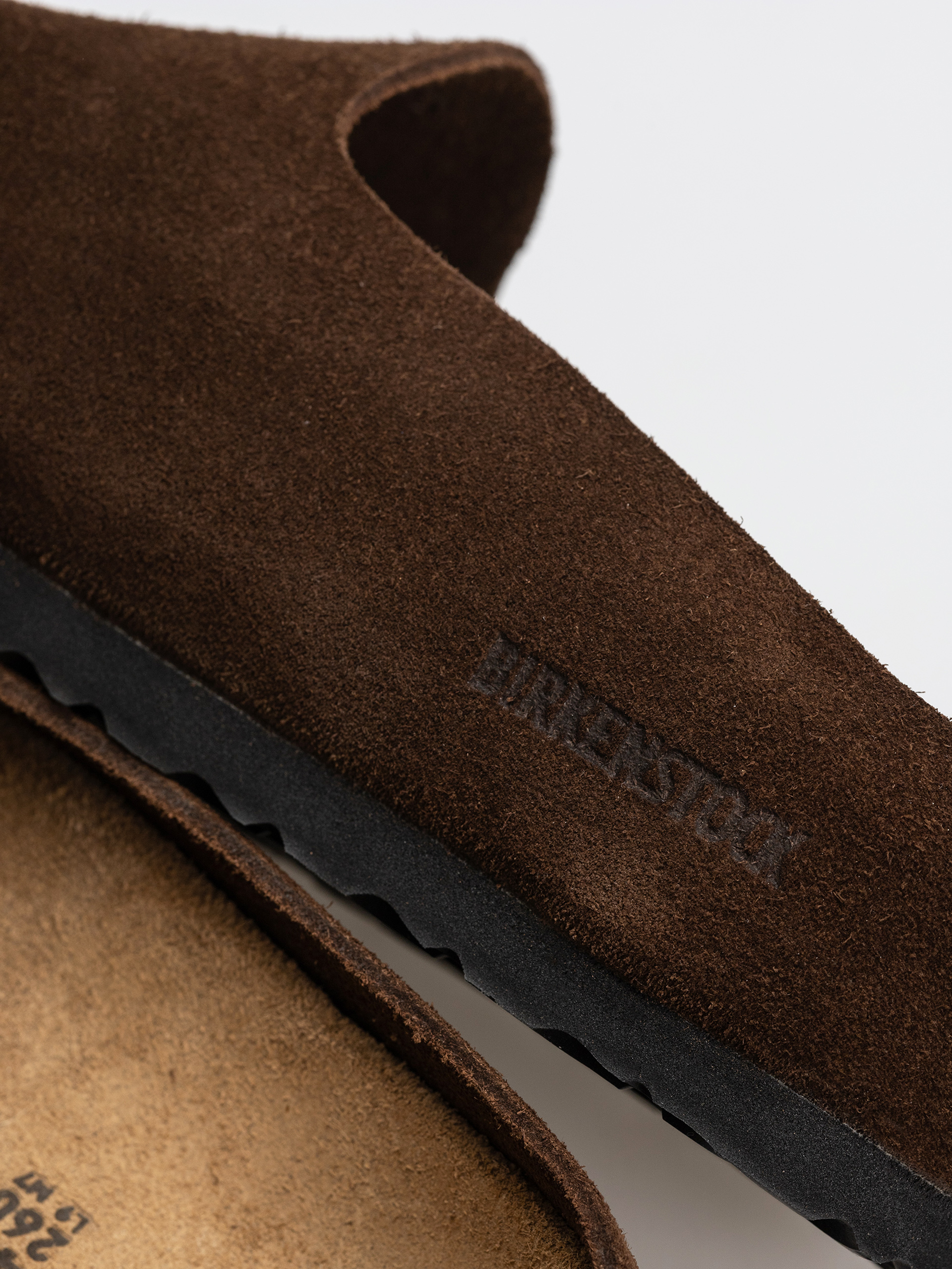 Šľapky Birkenstock Amsterdam Wrapped Suede Leather Narrow (carafe)
