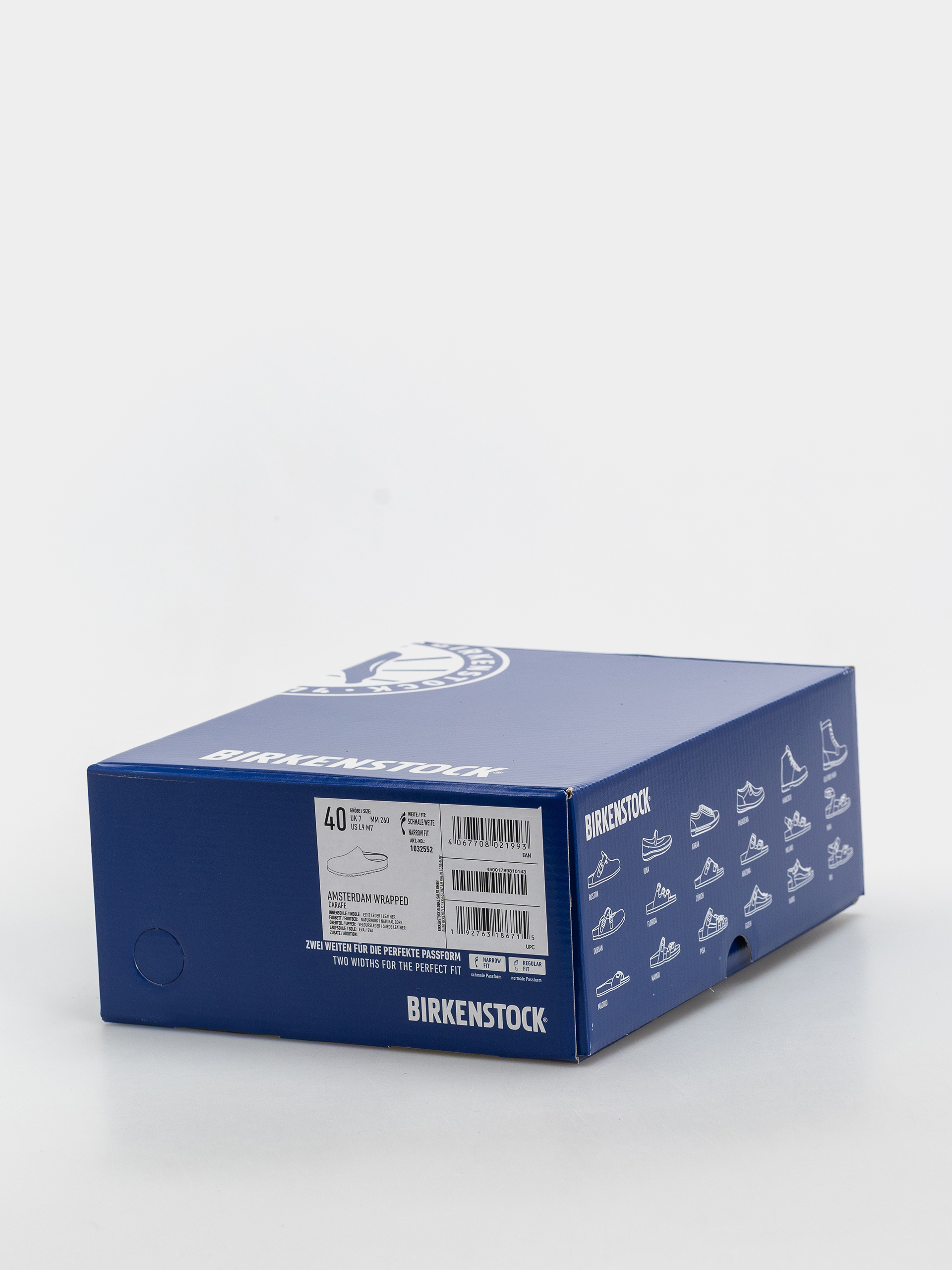 Šľapky Birkenstock Amsterdam Wrapped Suede Leather Narrow (carafe)