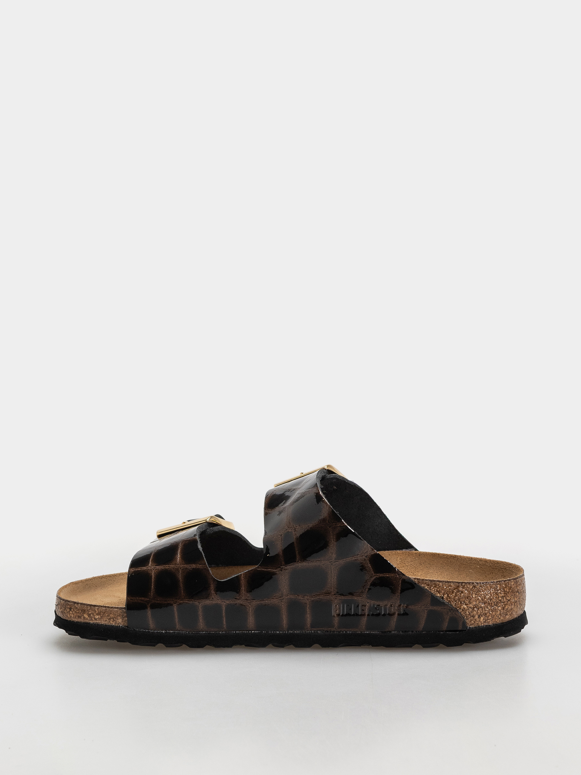 Šľapky Birkenstock Arizona Leather Narrow Wmn (emboss leather black)