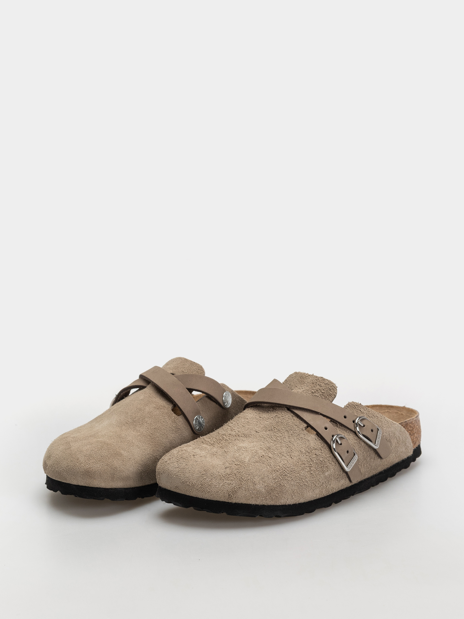Šľapky Birkenstock Blair Suede Leather Narrow Wmn (taupe)