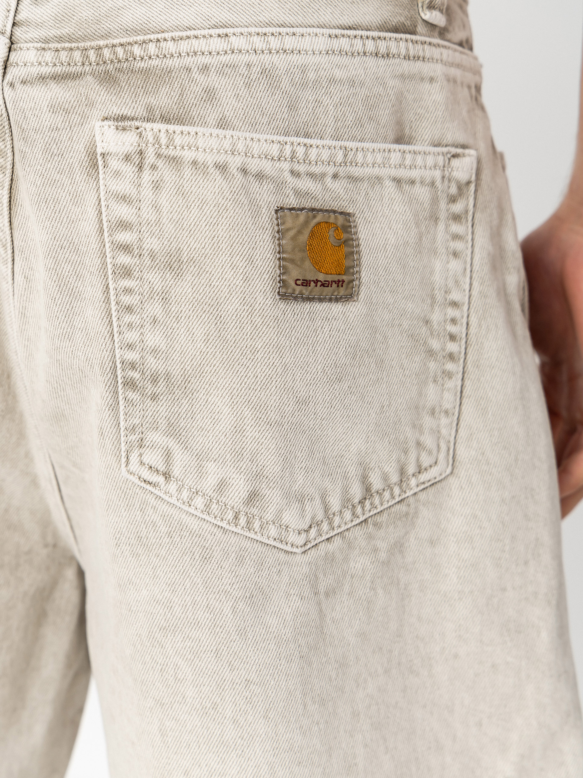 Kraťasy Carhartt WIP Landon (opuntia chalk wash)