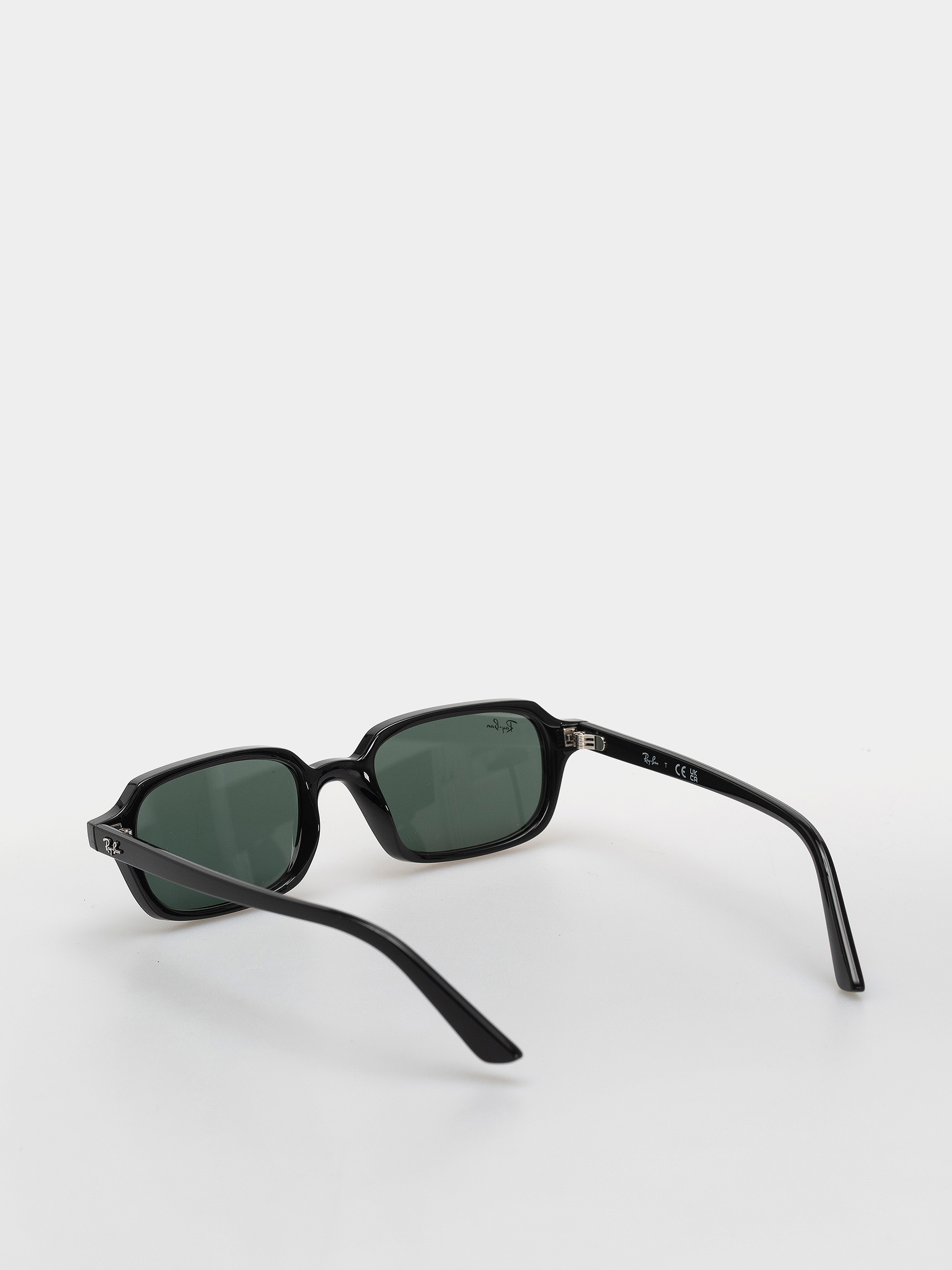 Slnečné okuliare Ray-Ban Zuri (polerowany black/ciemnogreen)