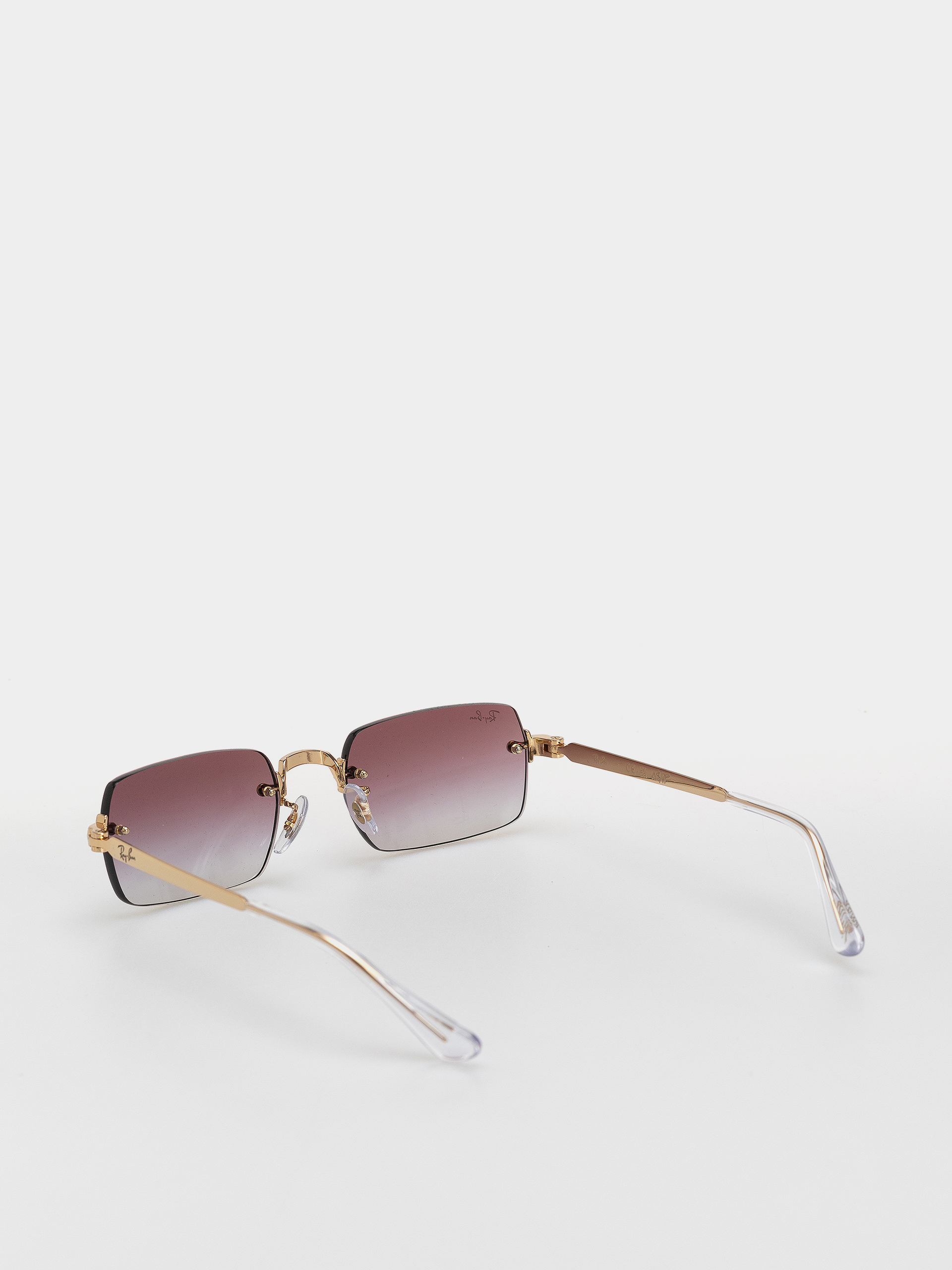 Slnečné okuliare Ray-Ban Rb3928 By A$Ap Rocky (polerowany złoto arista/przezroczysty ciemnopurpurowy gradalny)