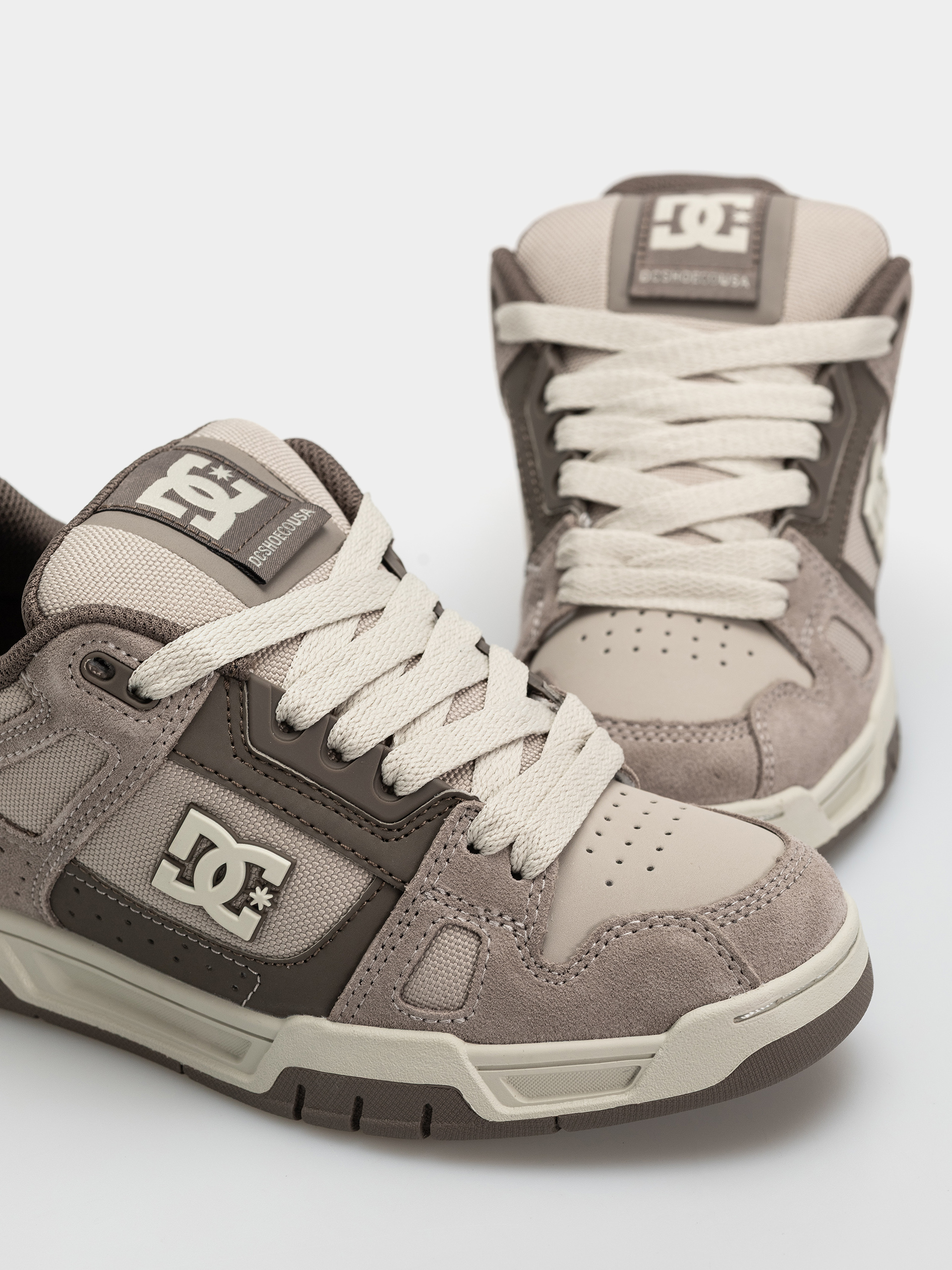 Topánky DC Stag (taupe/off white)