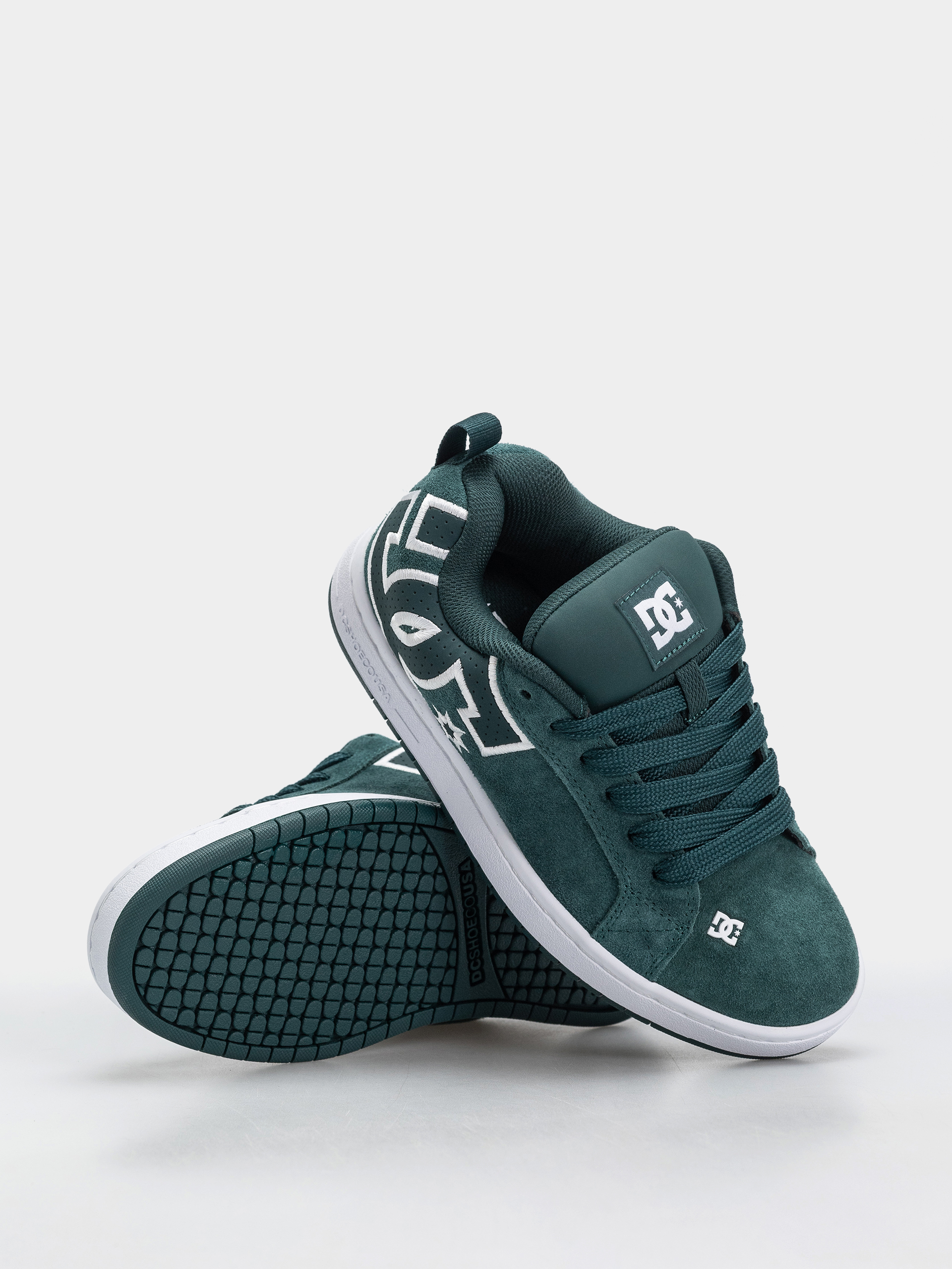 Topánky DC Court Graffik Se (dark green/white)